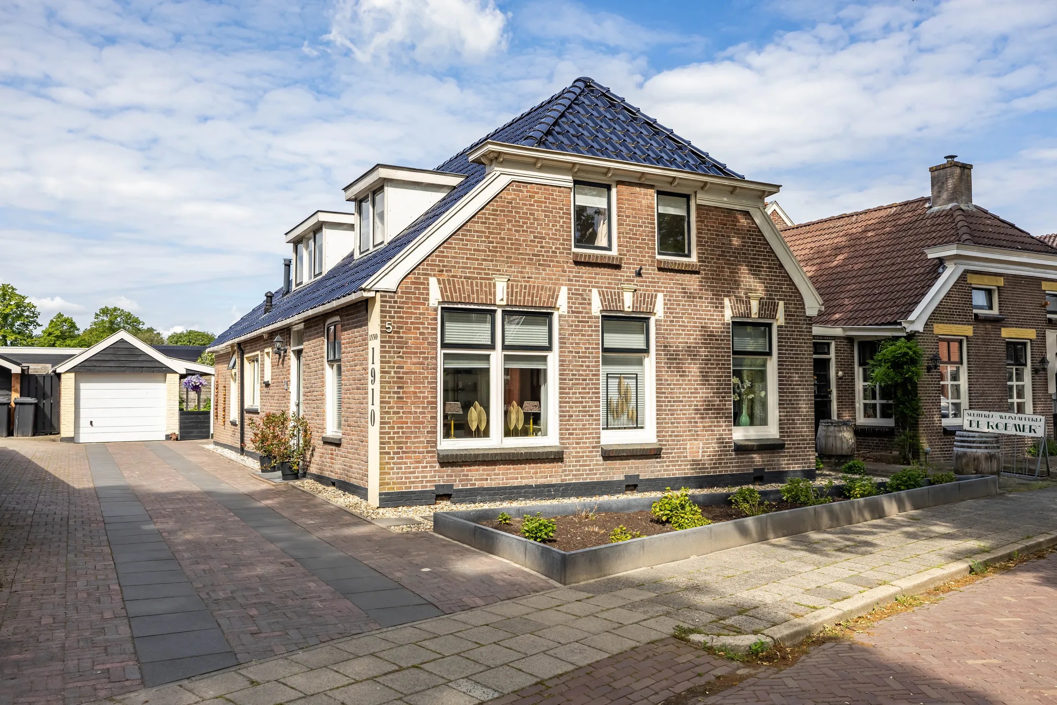 Vrijstaande woning Westerstraat 5 in Vries