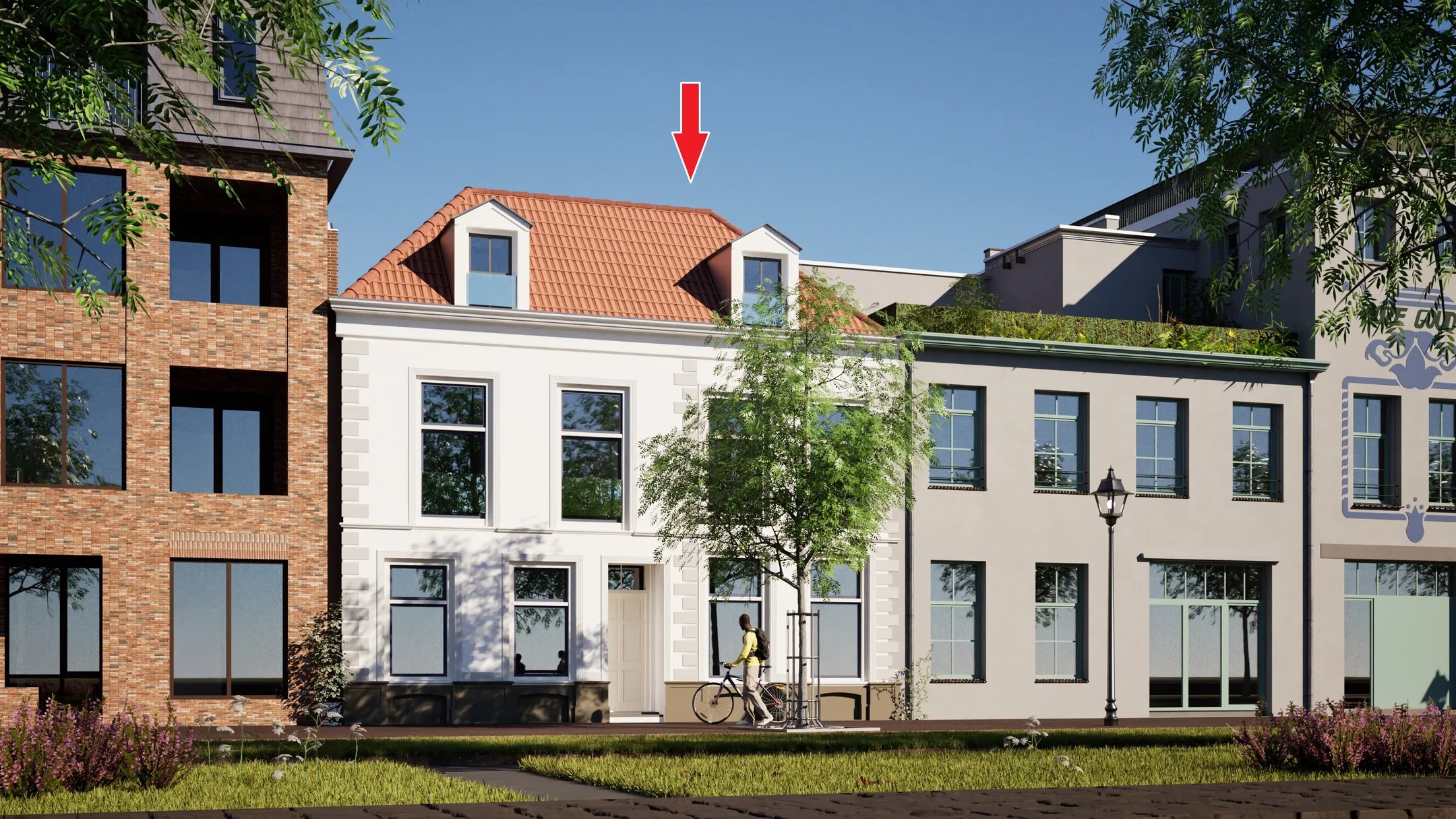 2-onder-1-kapwoning Pothoofd 77 in Deventer