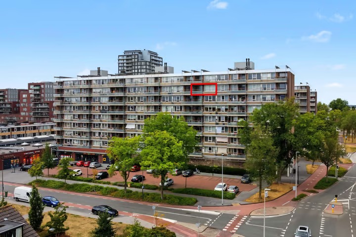 Portiekflat Pelikaanhof 42 in Beverwijk