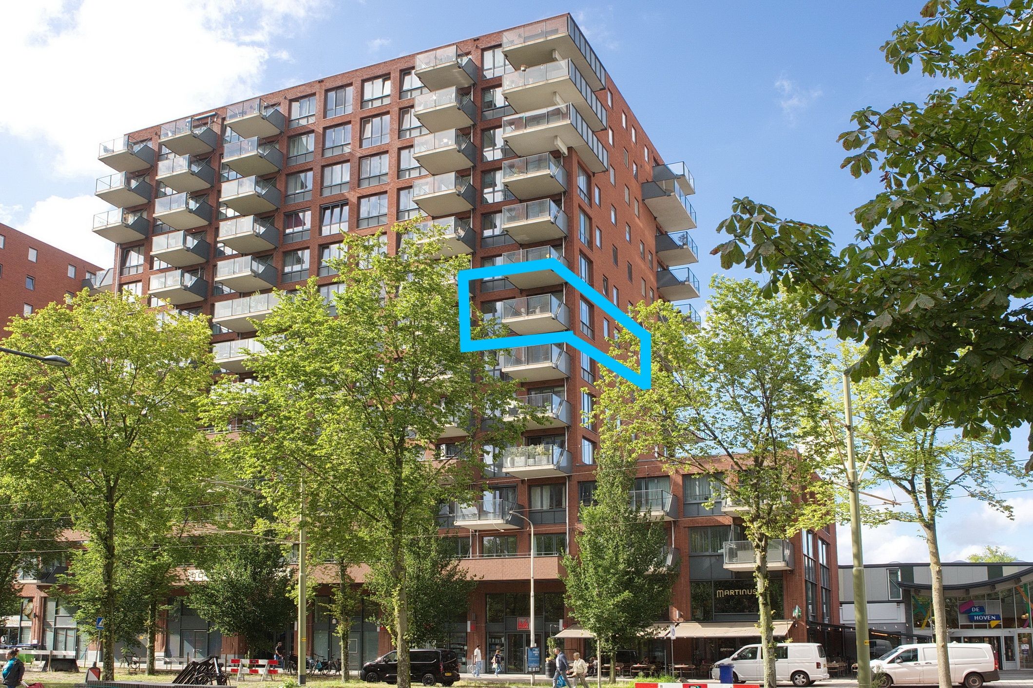 Portiekflat (appartement) Martinus Nijhofflaan 182 Delft