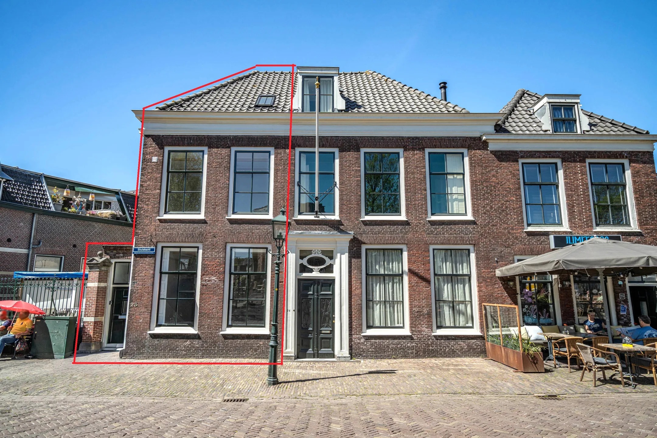 Hoekwoning Sluiskant 23 in Leidschendam