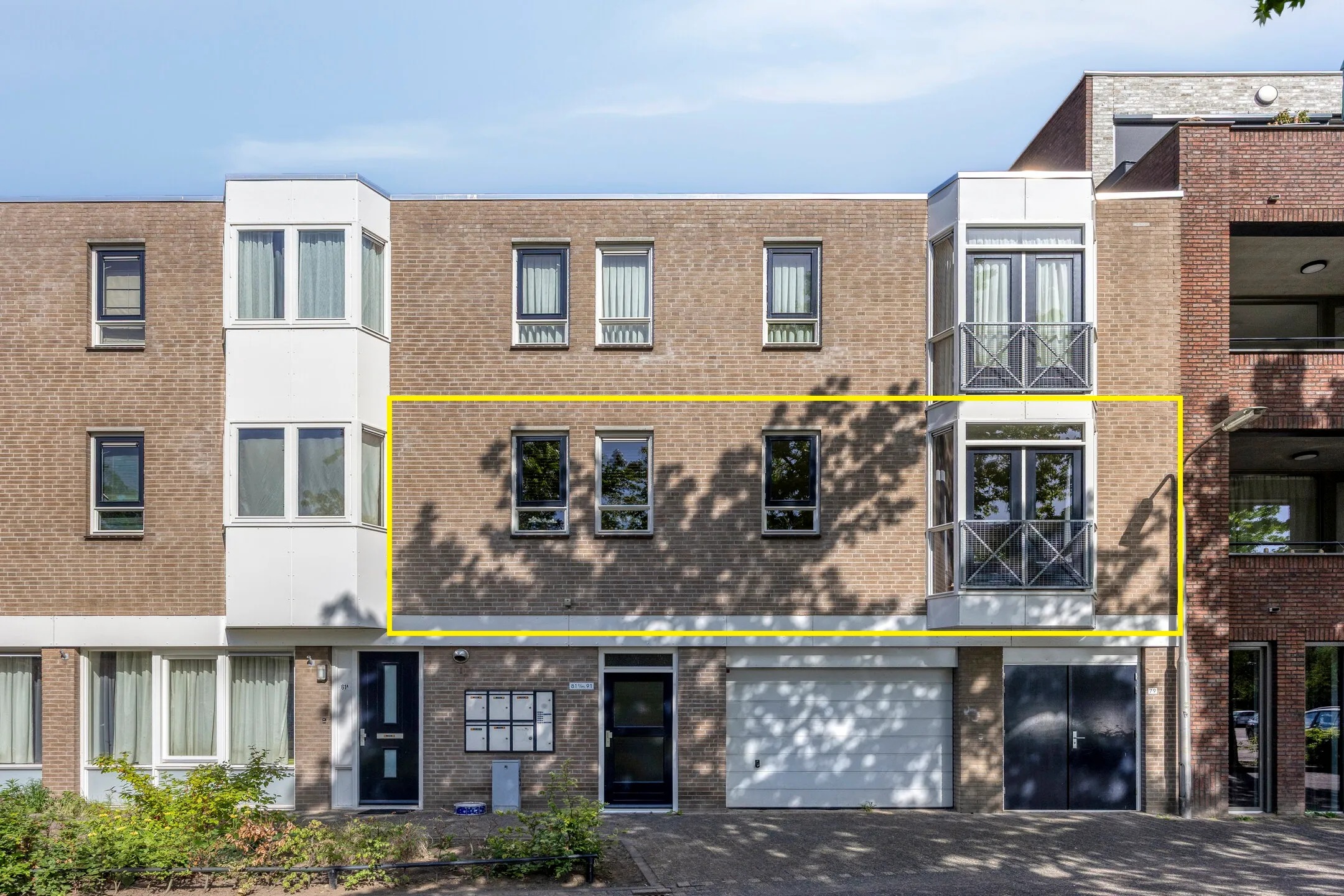 Portiekflat Nieuwstraat 85 in Oss
