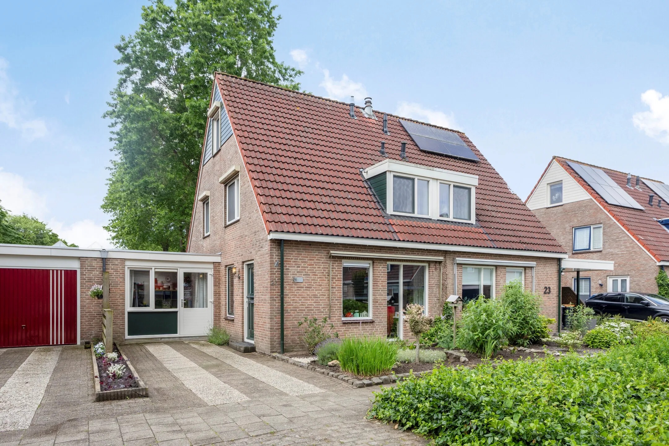 2-onder-1-kapwoning Platteweg 21 in Oldemarkt