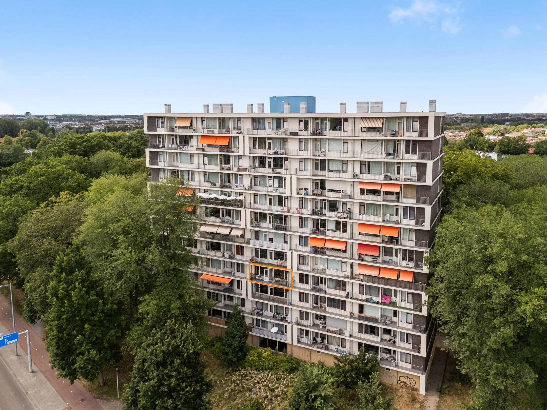 Portiekflat Rachmaninoffplantsoen 18 in Utrecht