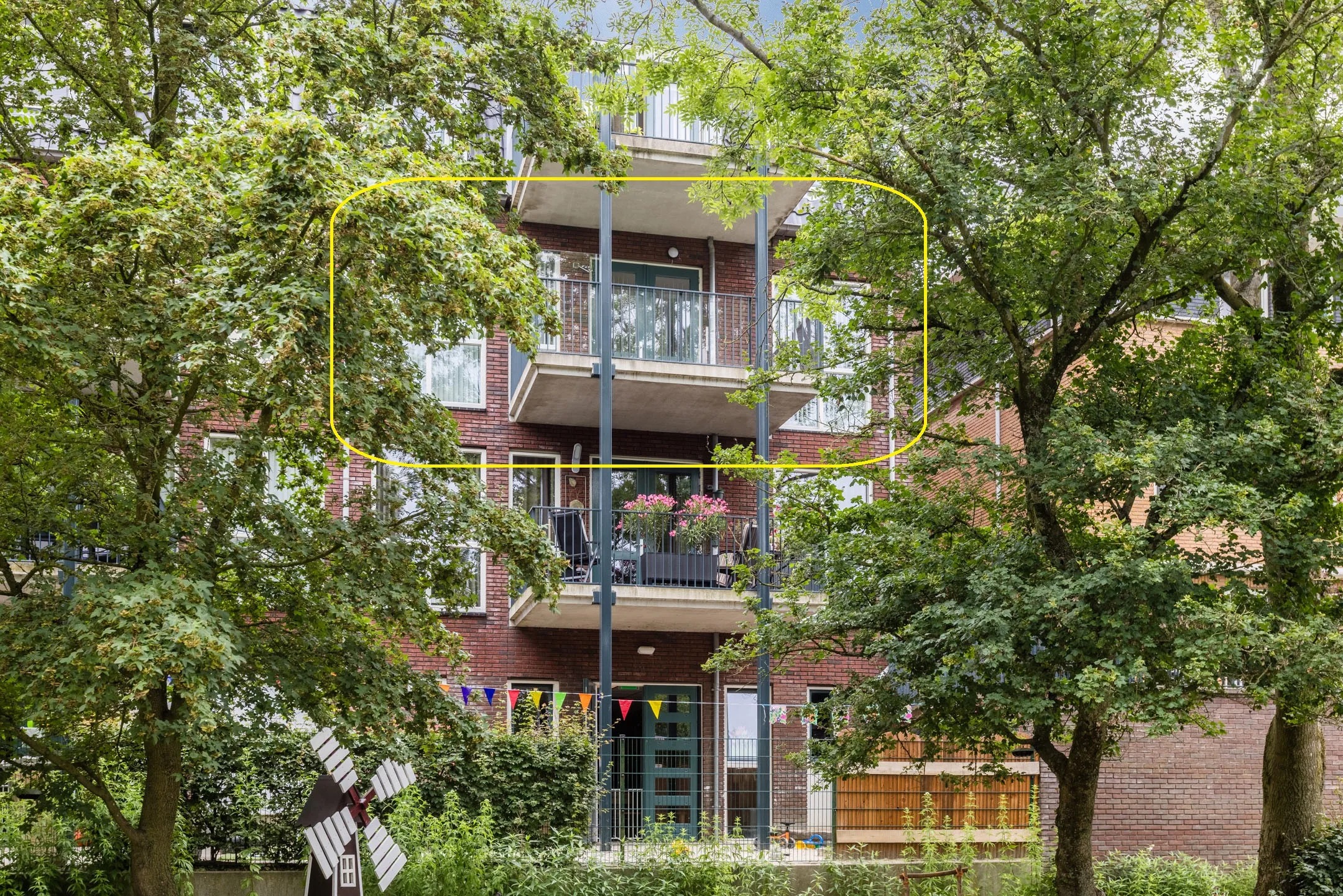 Galerijflat Overtocht 28 f in Bodegraven