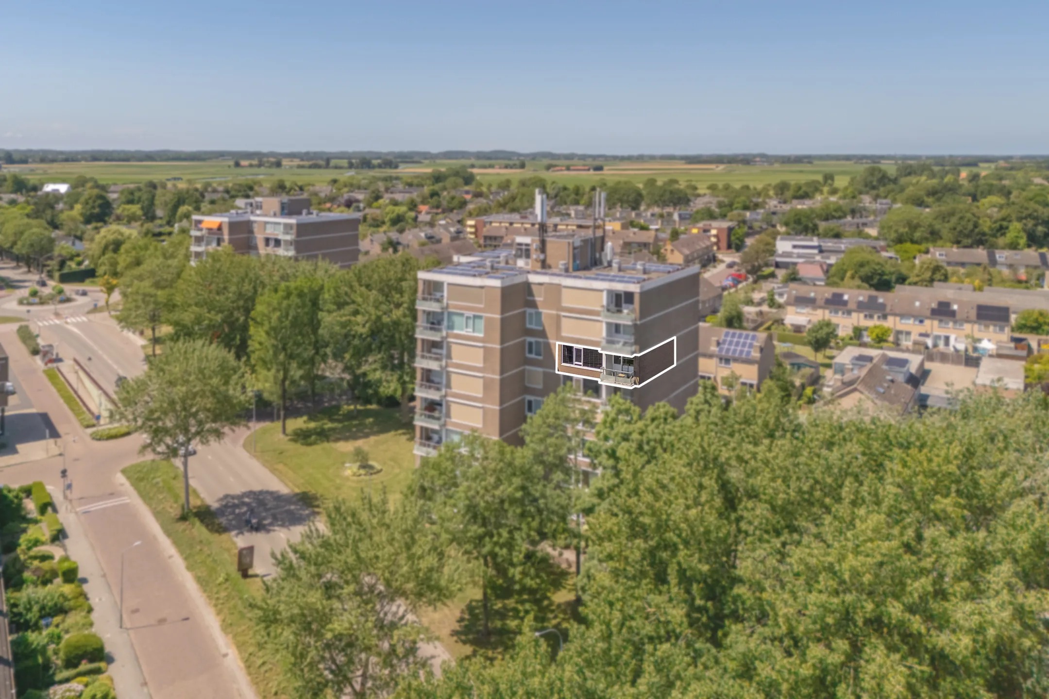 Portiekflat President Wilsonlaan 44 in Middelburg