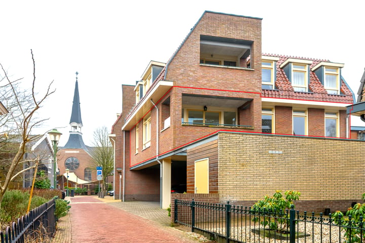 Portiekflat Kerklaan 1 b in Doorn