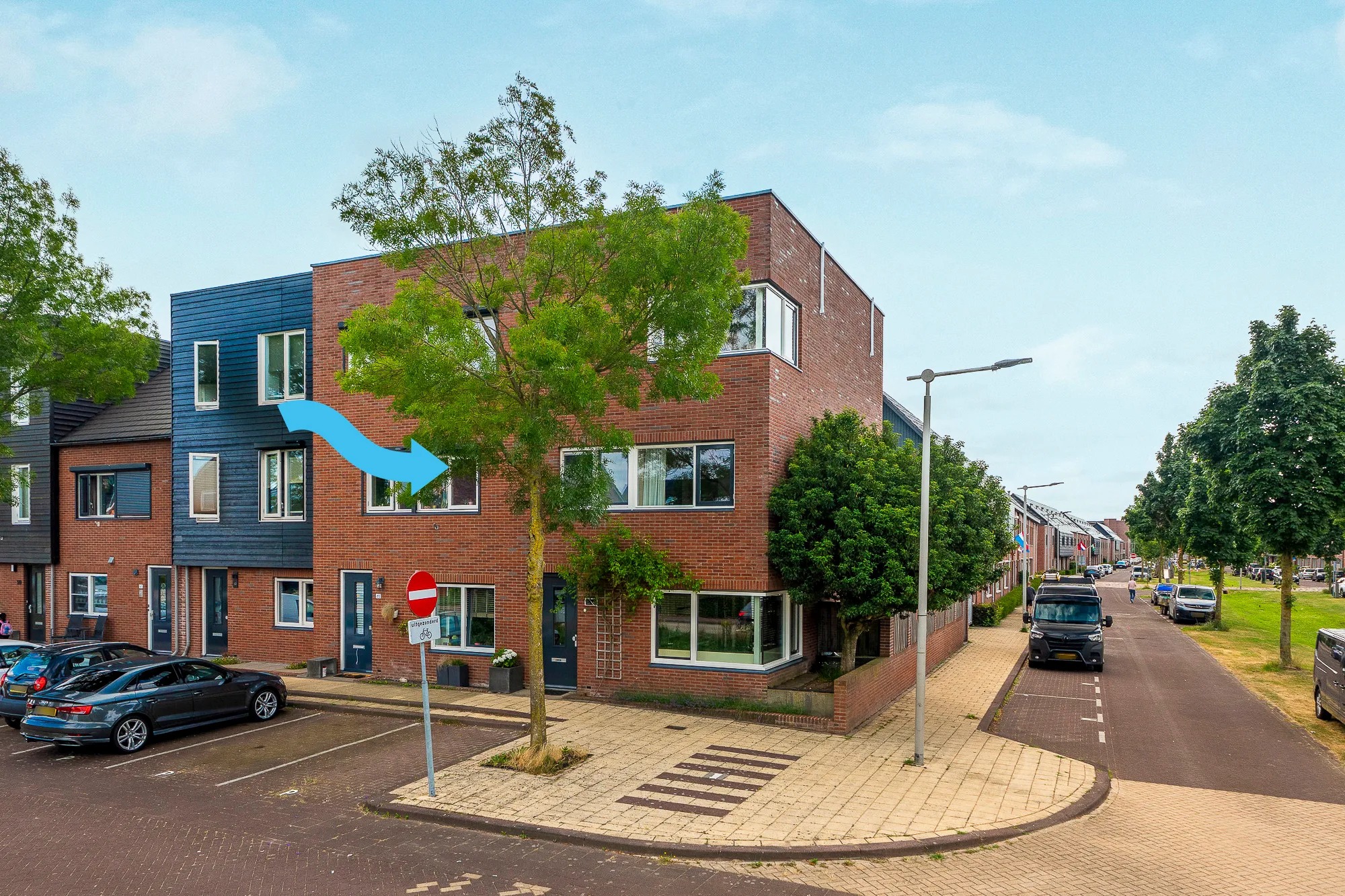 Hoekwoning Binnenvaart 67 in Arnhem
