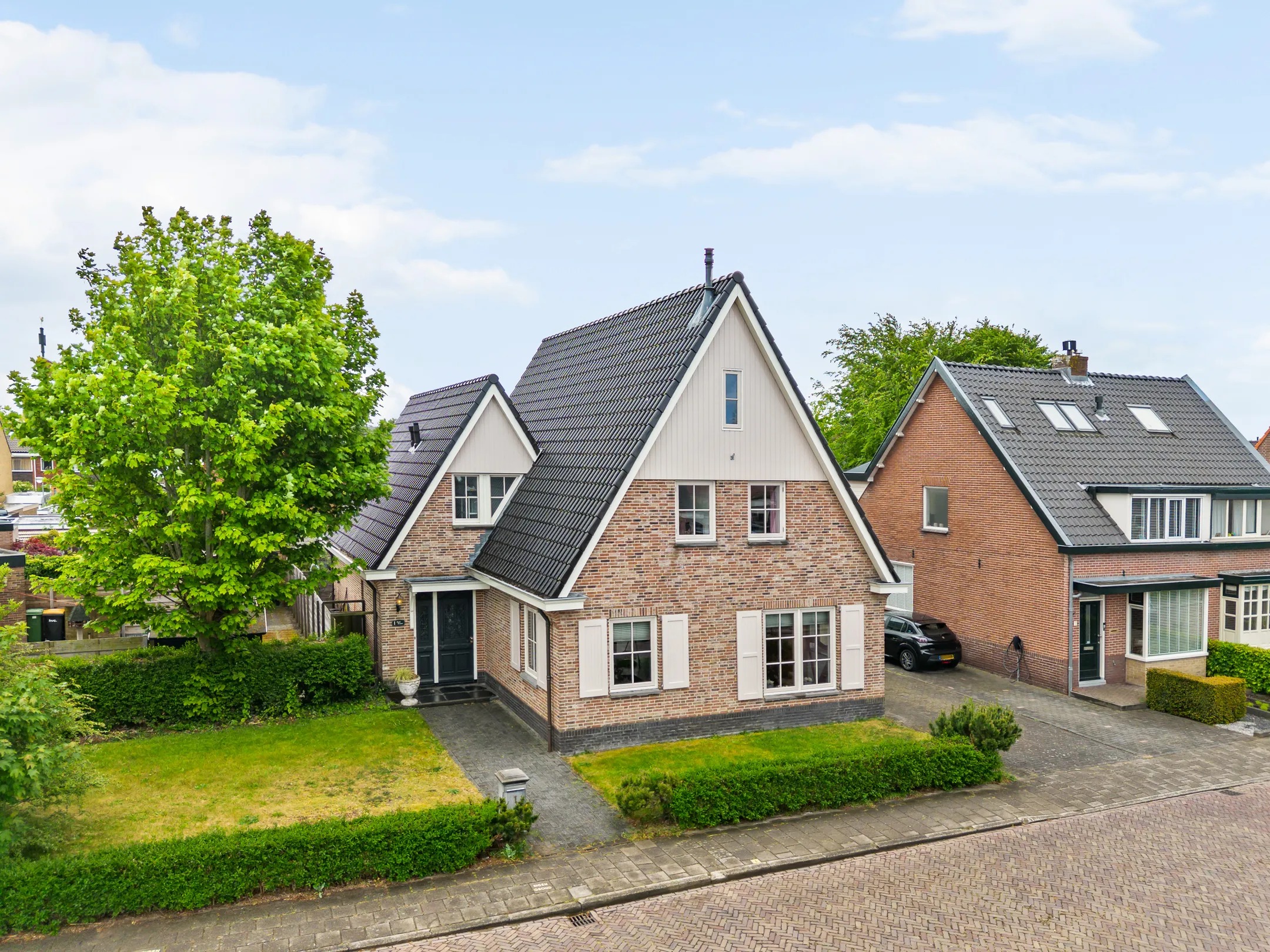 Vrijstaande woning de Visserstraat 1 in Heemskerk