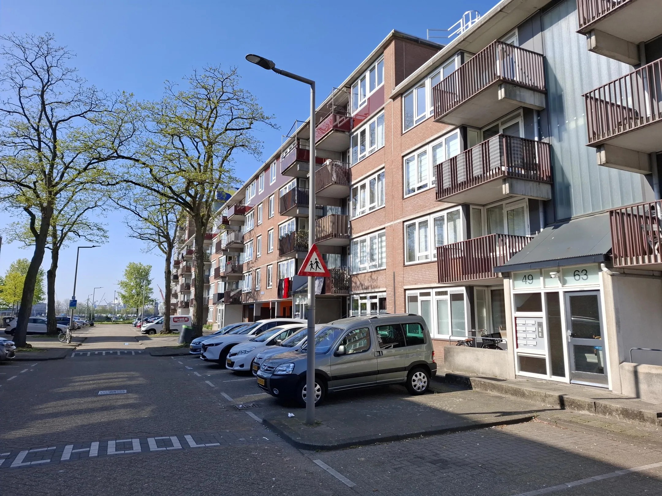 Portiekflat Baloeranstraat 63 in Rotterdam