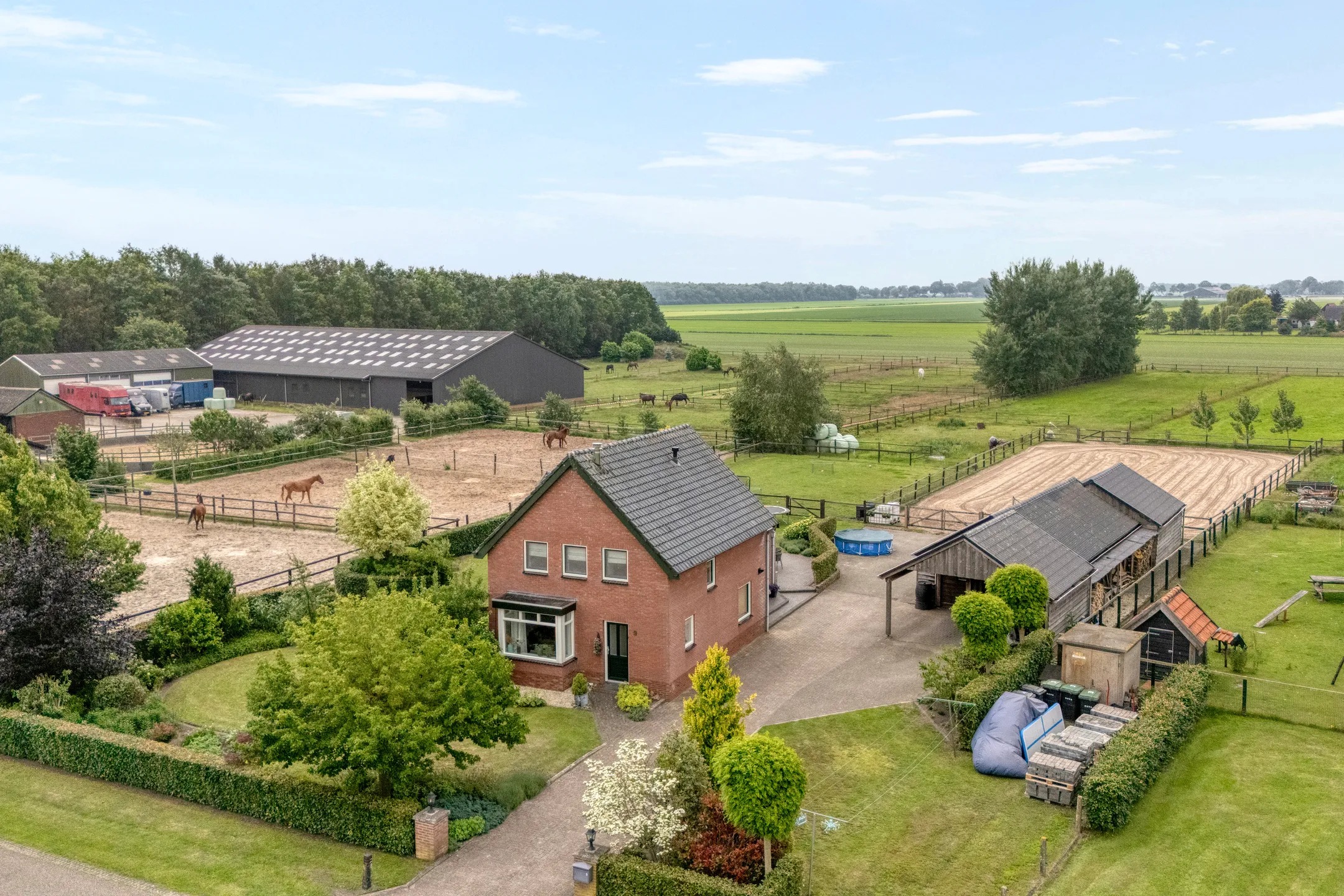 Vrijstaande woning Hoopsteeweg 9 in Bruchterveld