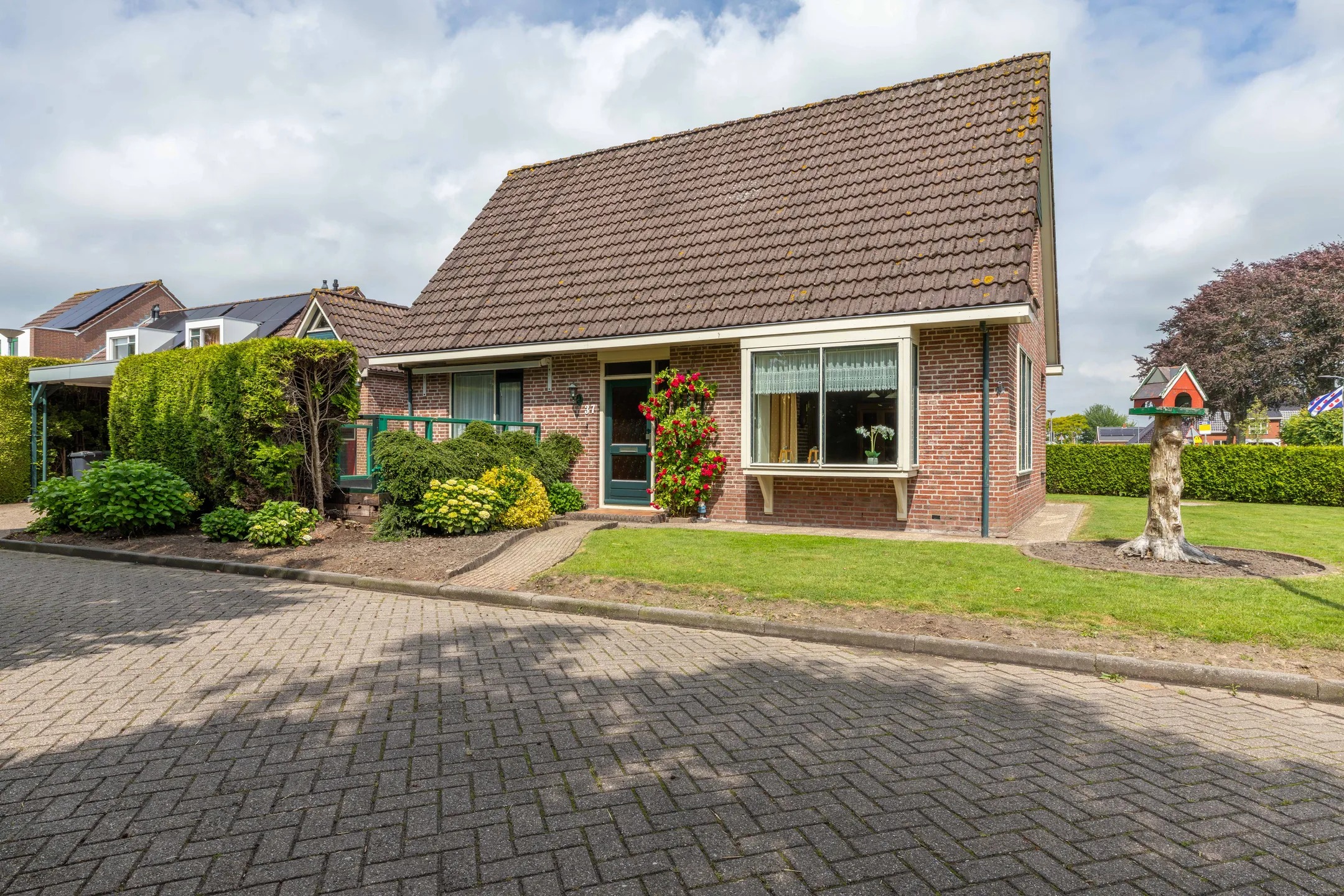 Vrijstaande woning Kerkweide 37 in Kornhorn