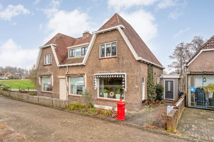 2-onder-1-kapwoning (dijkwoning) de Zande 6 in Kamperveen