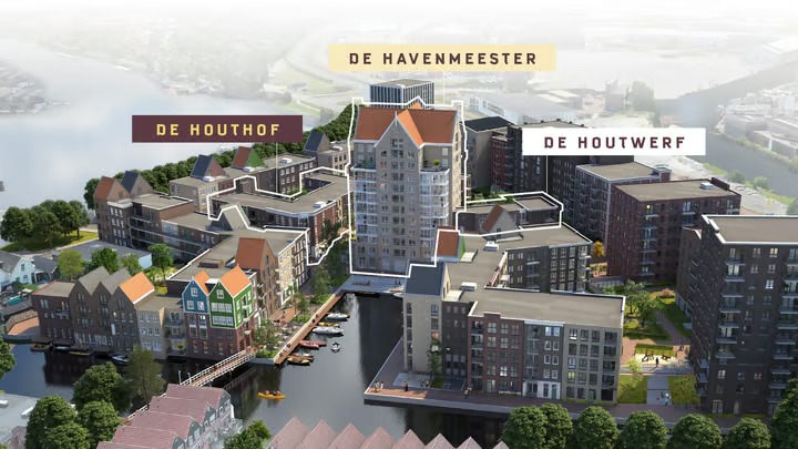 Portiekflat De Houthaalder 123 in Zaandam