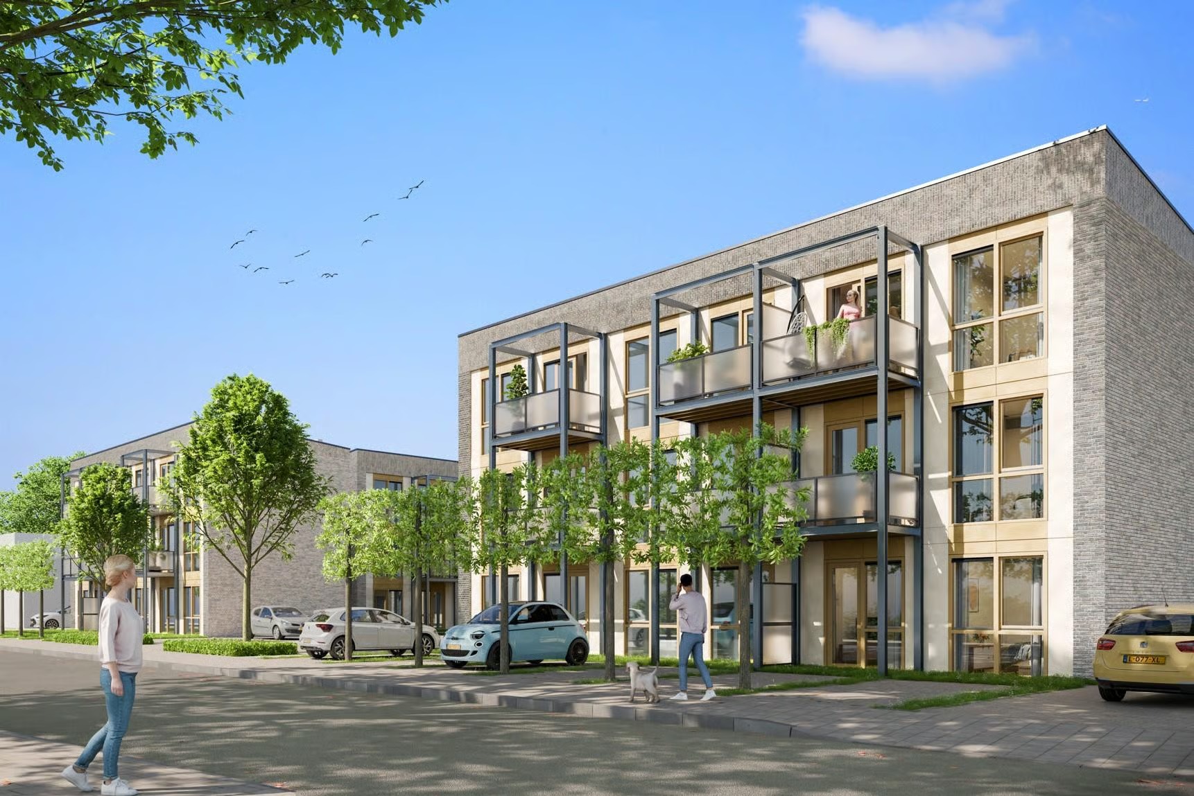 Galerijflat D.J. van Wijkstraat 5 01 in Geldermalsen