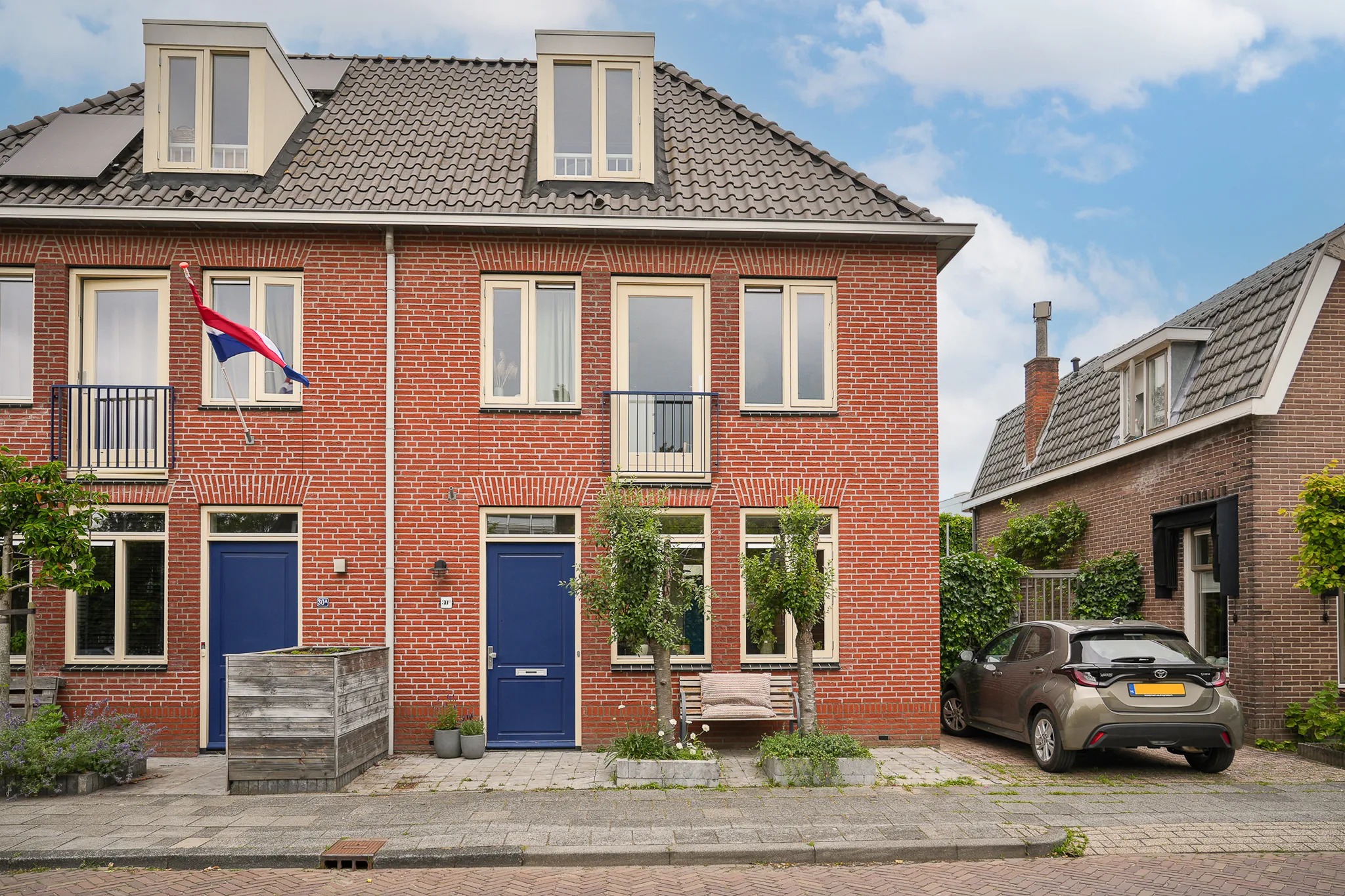 Geschakelde 2-onder-1-kapwoning Floraliaweg 30 b in Culemborg