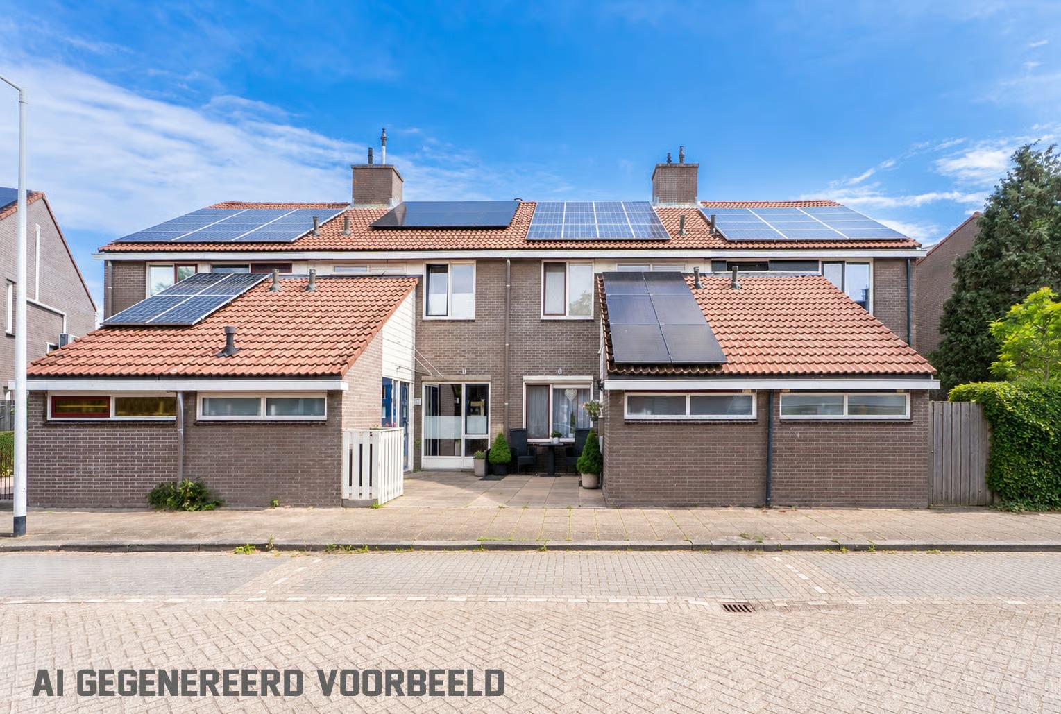 Tussenwoning Esdoornlaan 27 in Hellevoetsluis