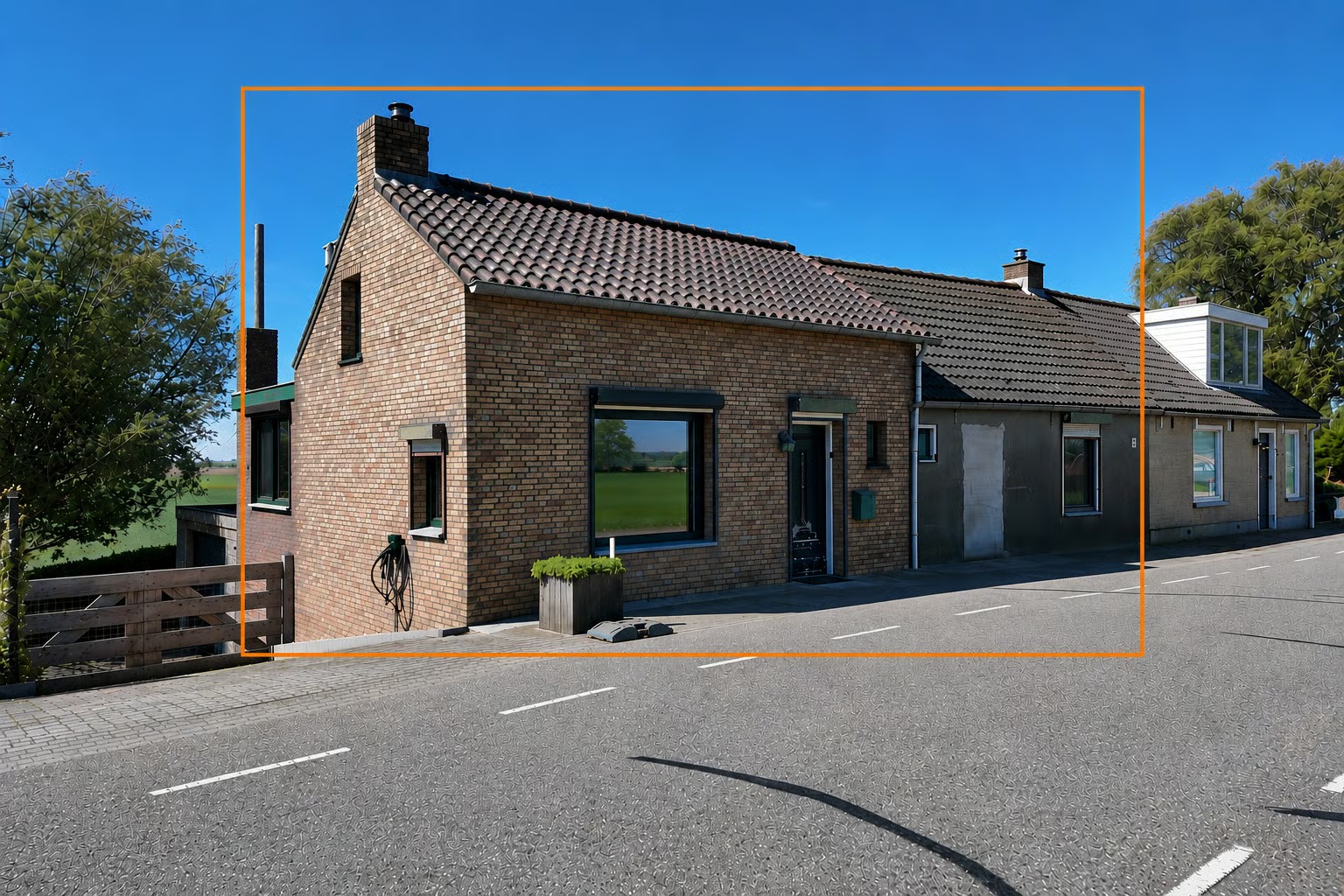 2-onder-1-kapwoning (dijkwoning) Oude Heijningsedijk 87 in Heijningen