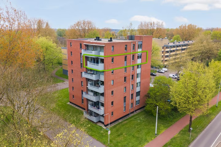 Portiekflat Leimuidenplaats 37 in Arnhem