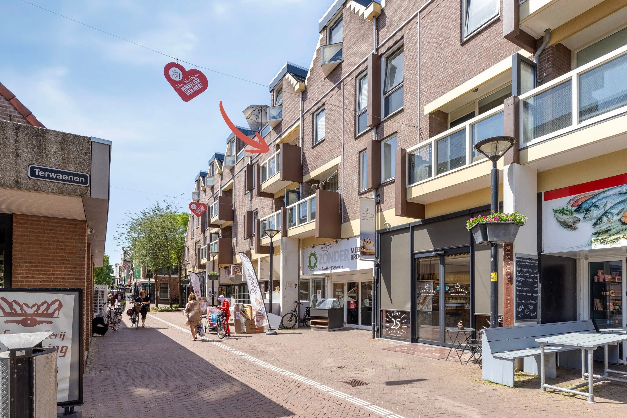Portiekflat Terwaenen 18 in Oss