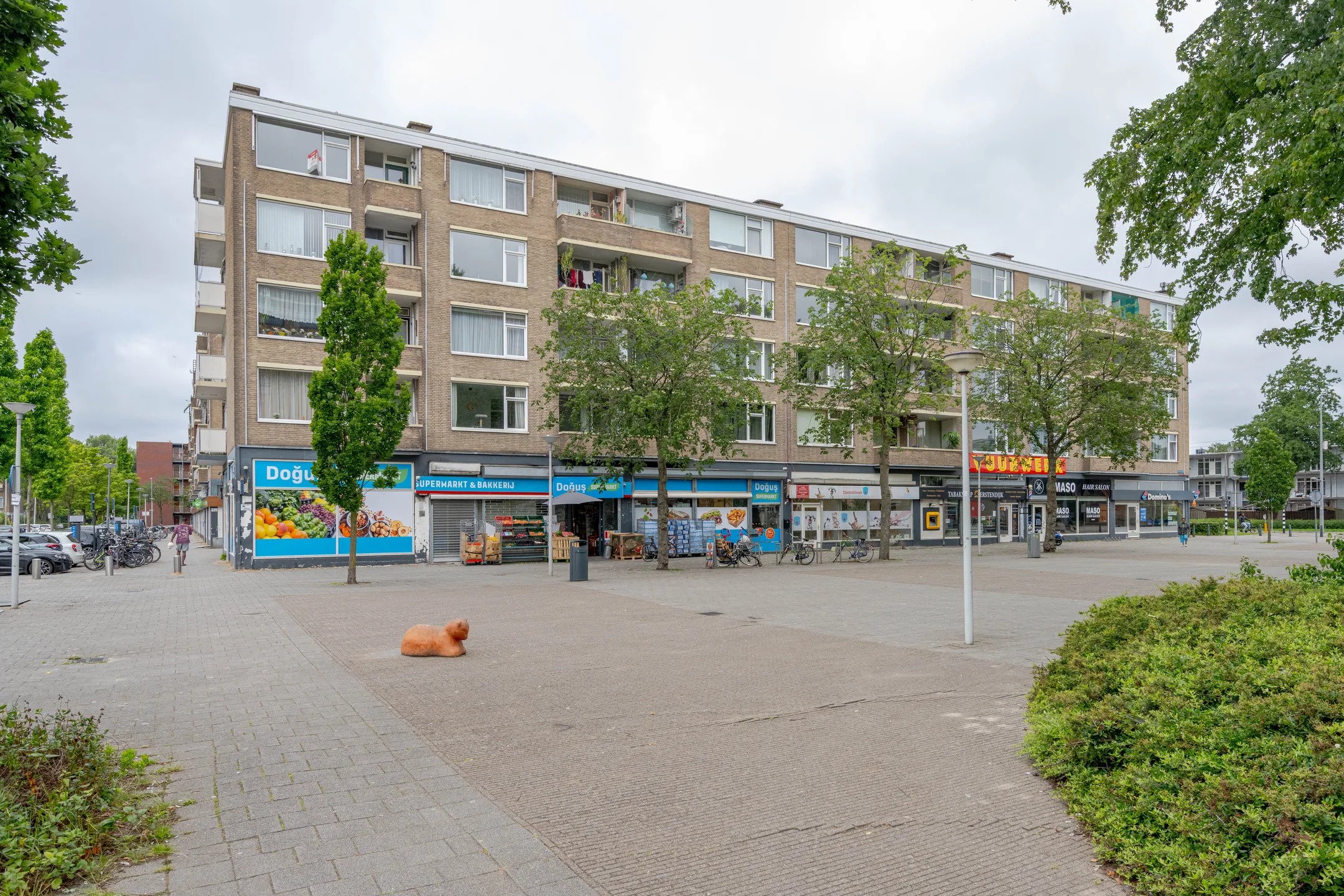 Galerijflat Kerstendijk 57 in Rotterdam