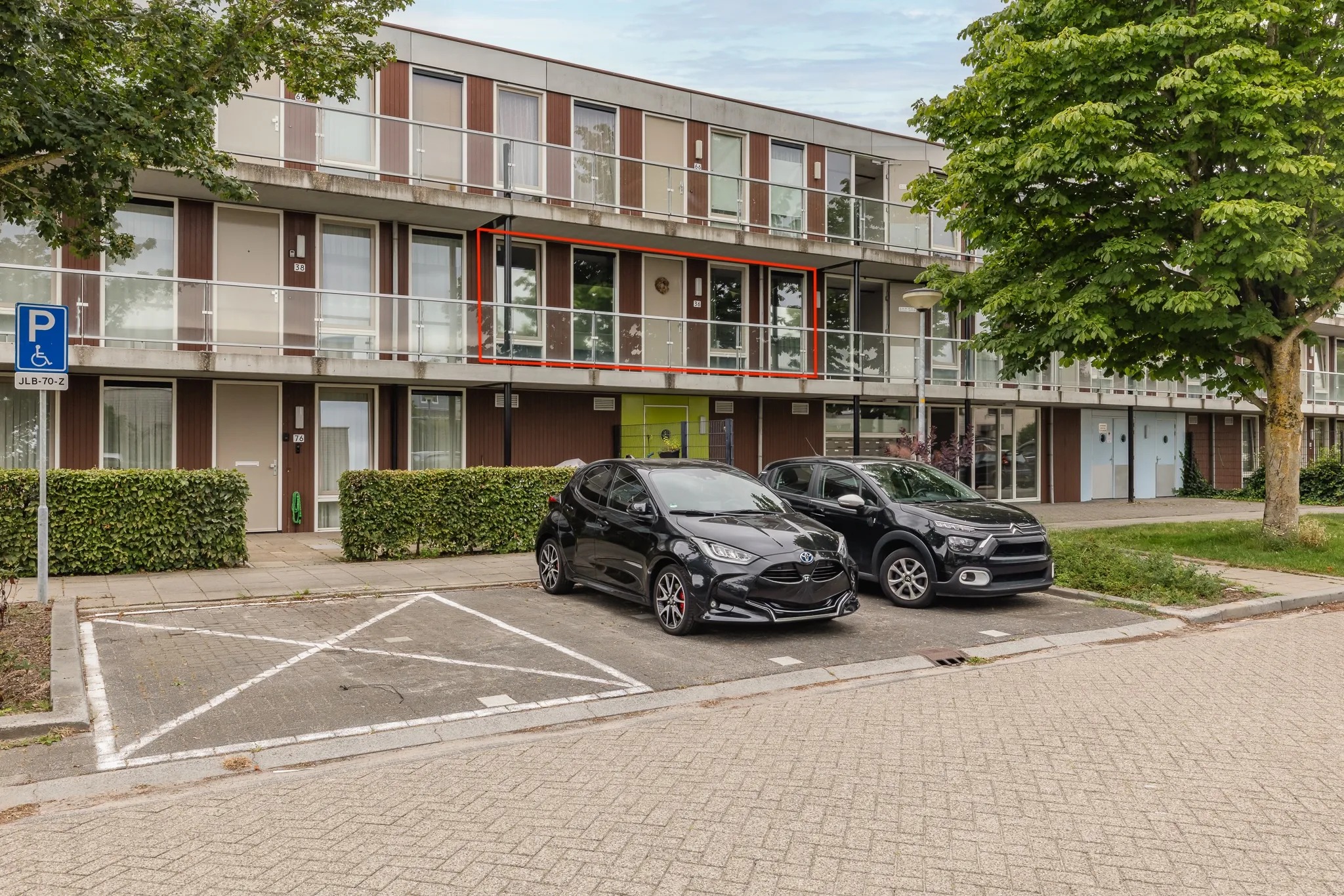 Portiekflat Grünewaldstraat 36 in Almere