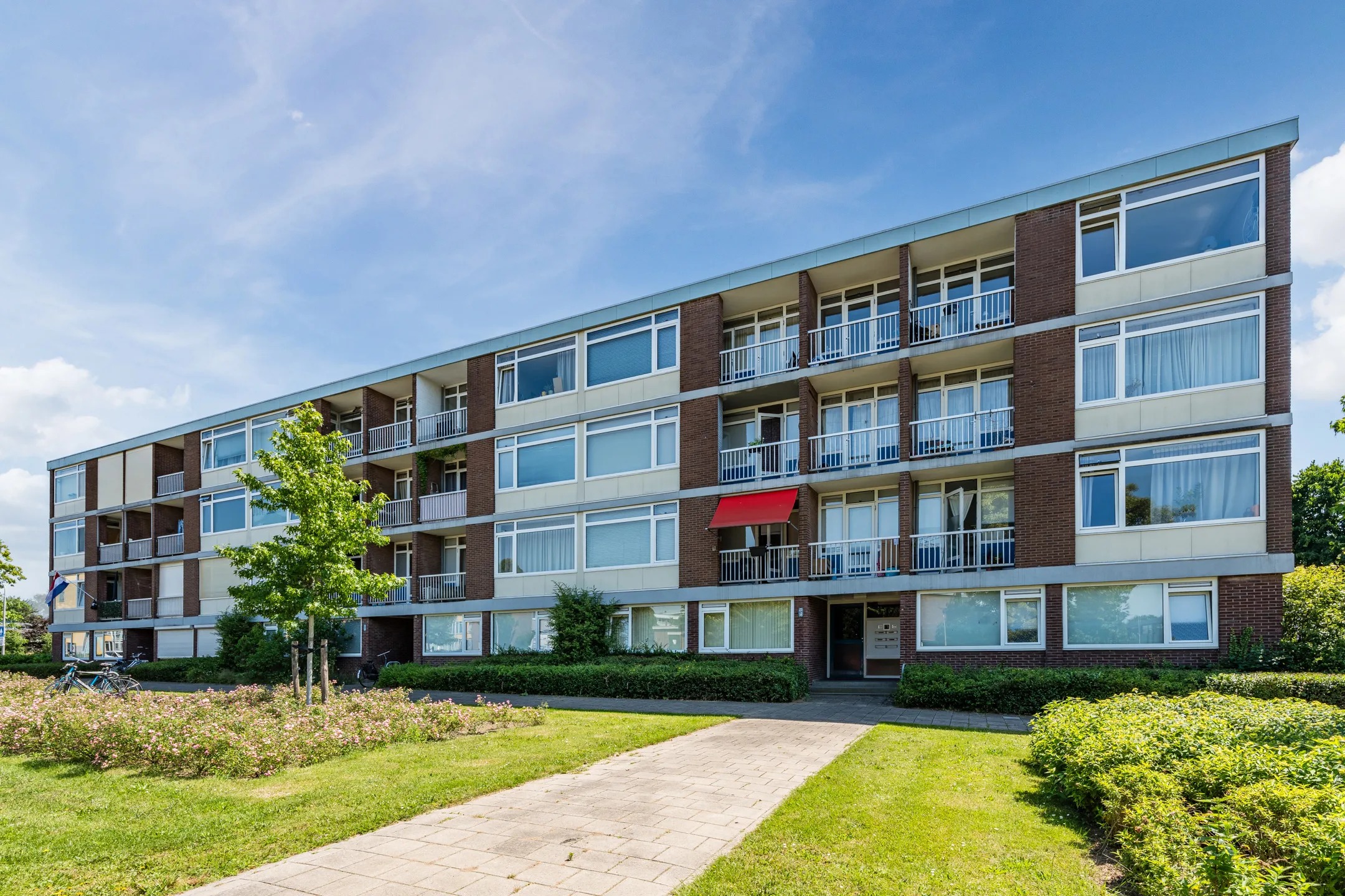 Portiekflat Röntgenstraat 17 in Nijmegen