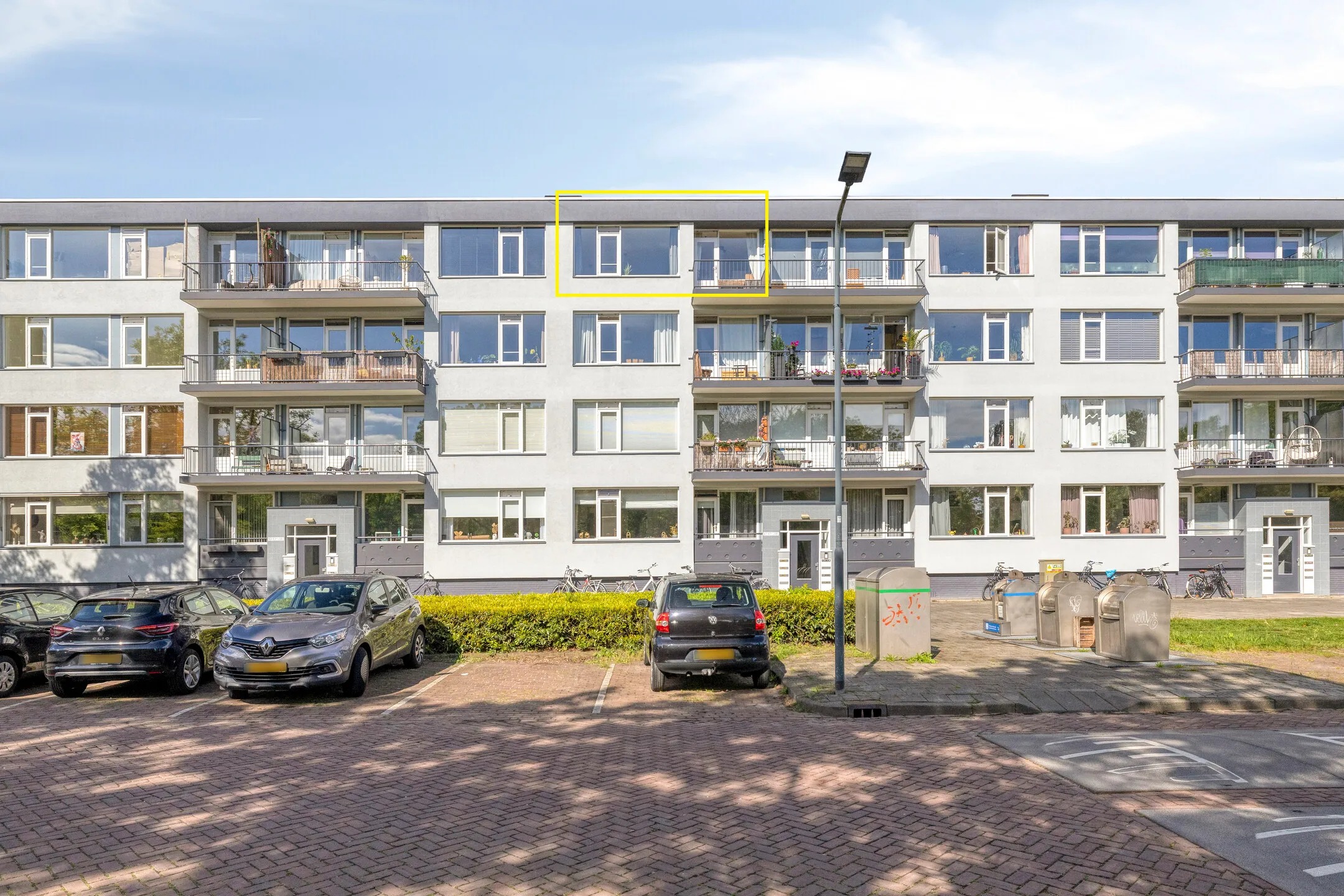 Portiekflat Lachappellestraat 57 C in Breda