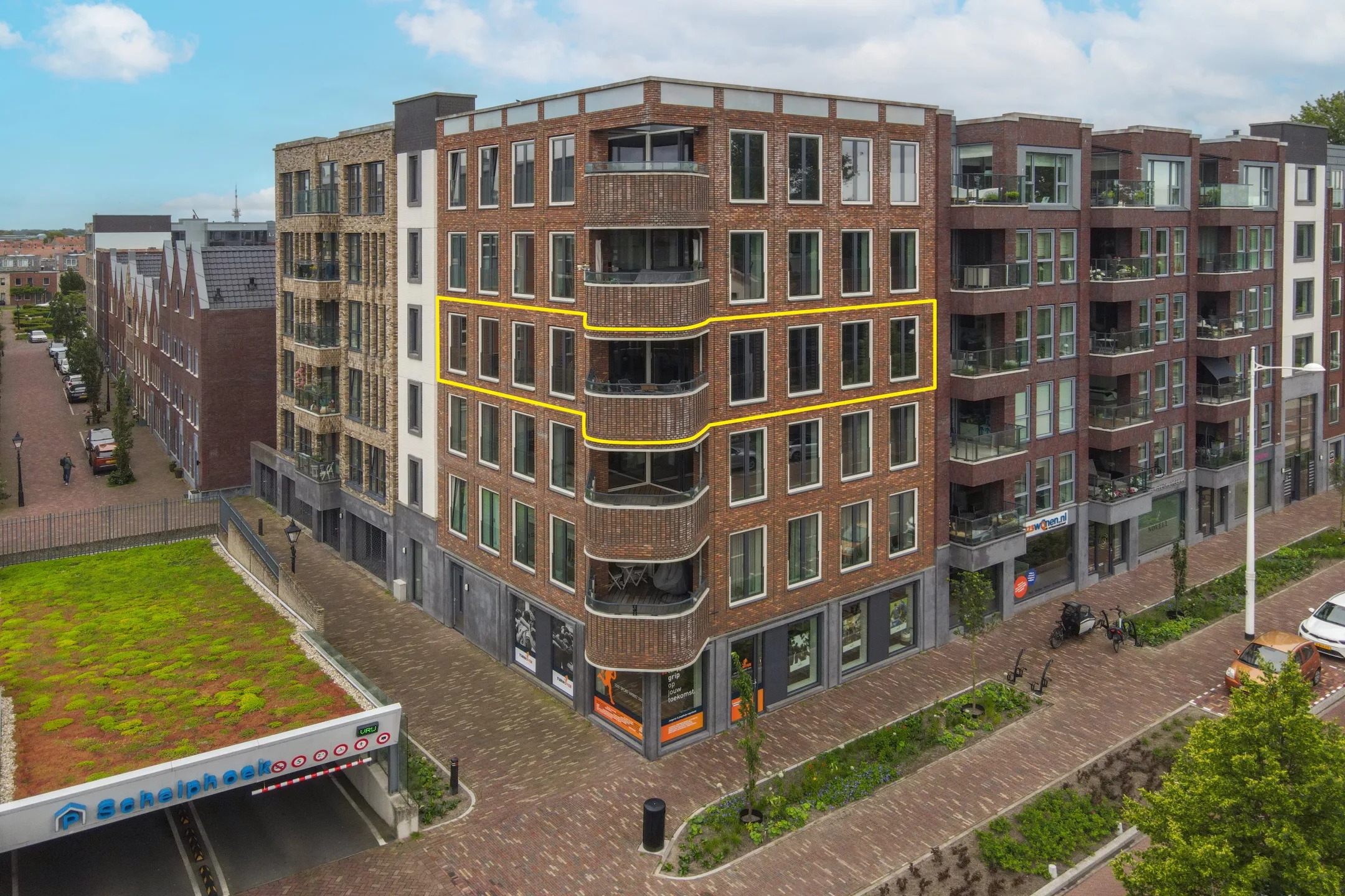 Galerijflat Korte Vondelstraat 41 in Alkmaar