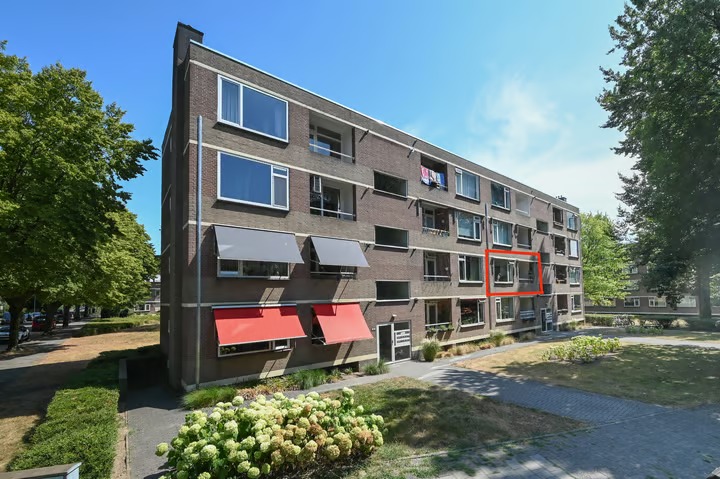 Portiekflat Rentmeesterlaan 14 in Nijmegen