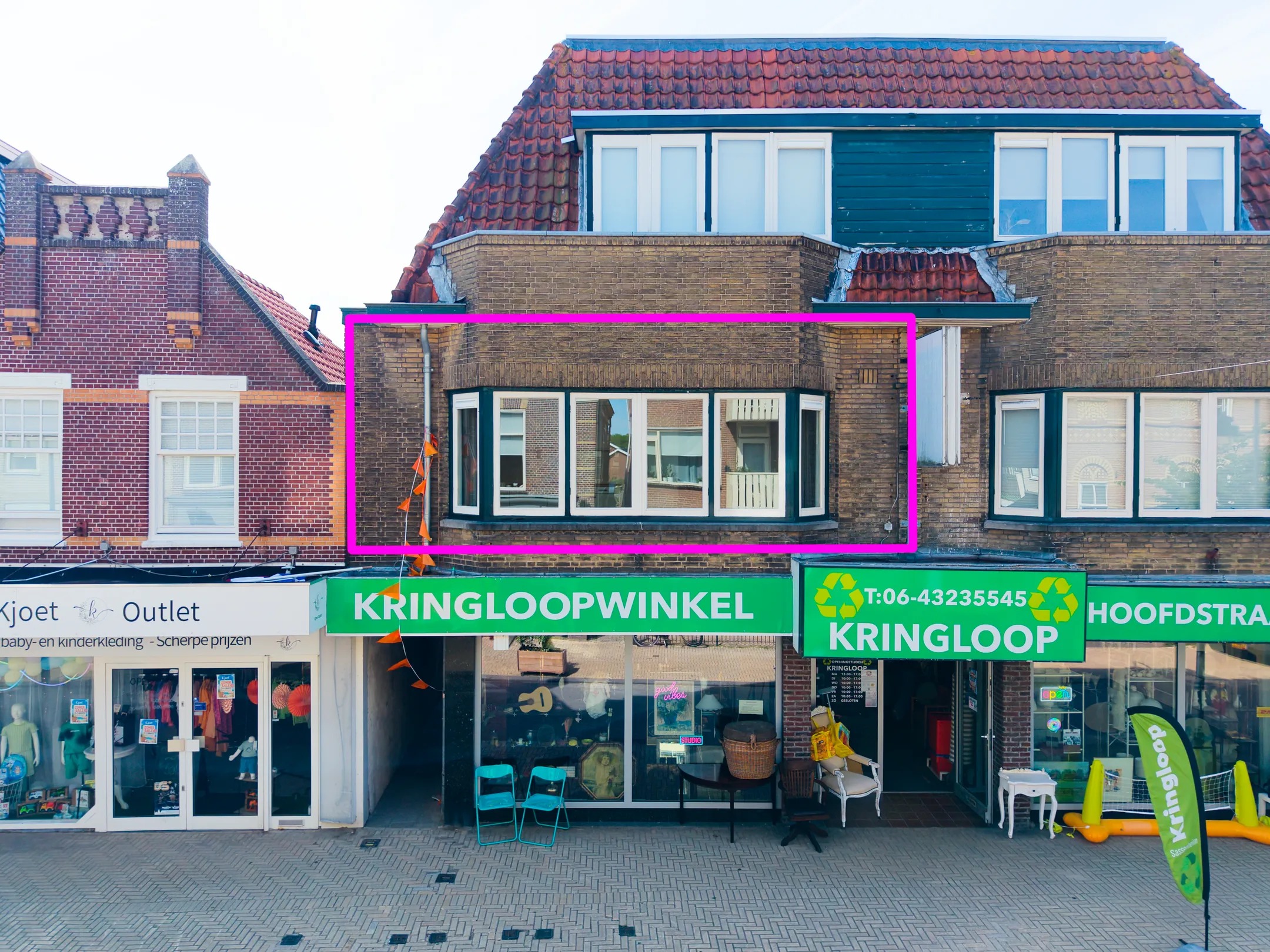 Bovenwoning Hoofdstraat 202 b in Sassenheim