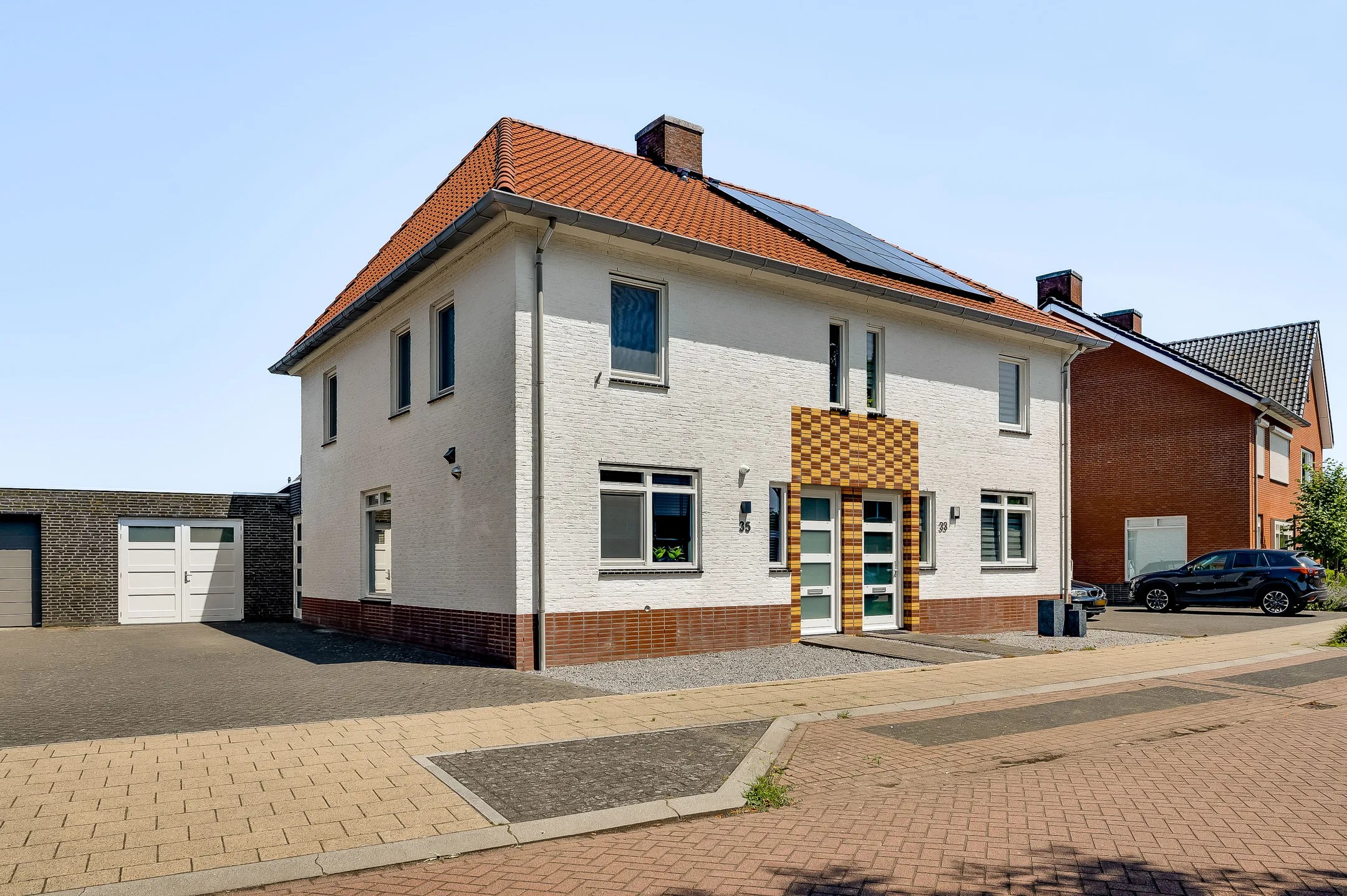 Geschakelde 2-onder-1-kapwoning Beltmolenstraat 35 in Roggel