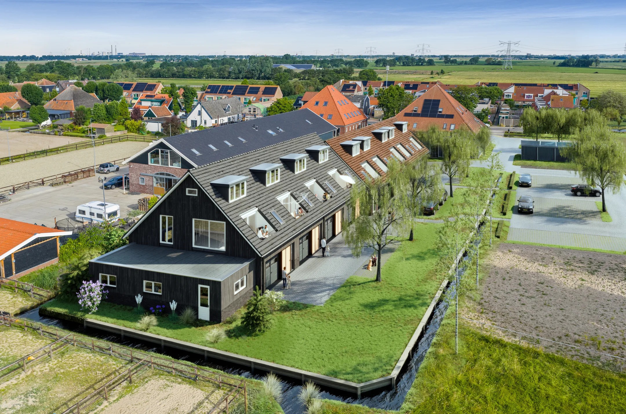 Tussenwoning (bedrijfs- of dienstwoning) Dorpsstraat 163 C Assendelft