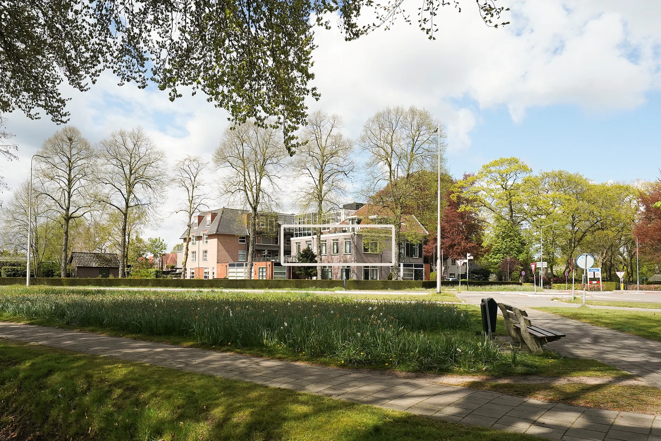 Portiekflat Stationsstraat 1 J in Putten