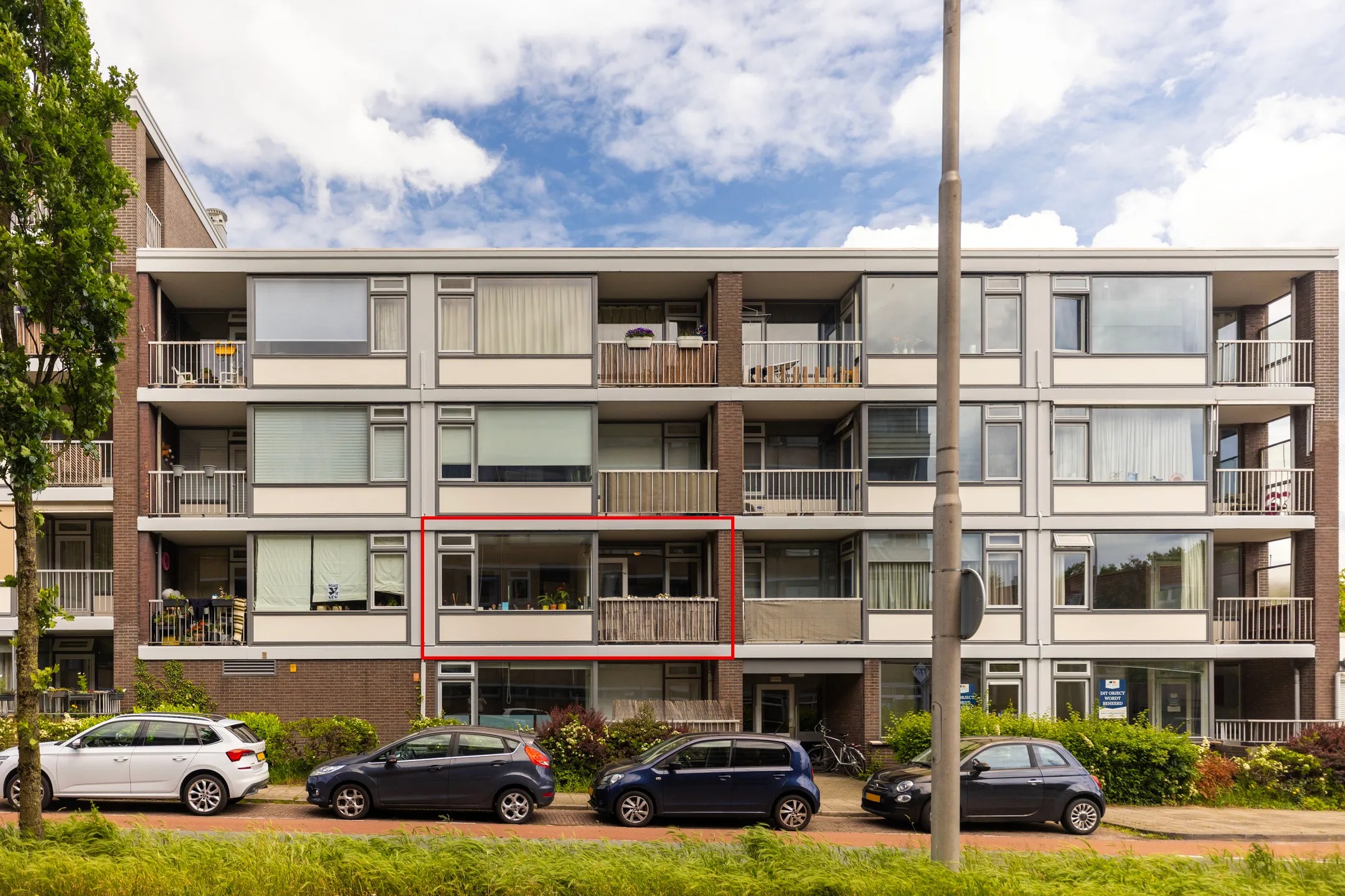 Portiekflat Wichard van Pontlaan 24 in Arnhem