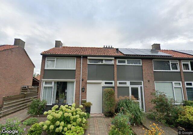 Streetview Violenstraat 9 Zeddam