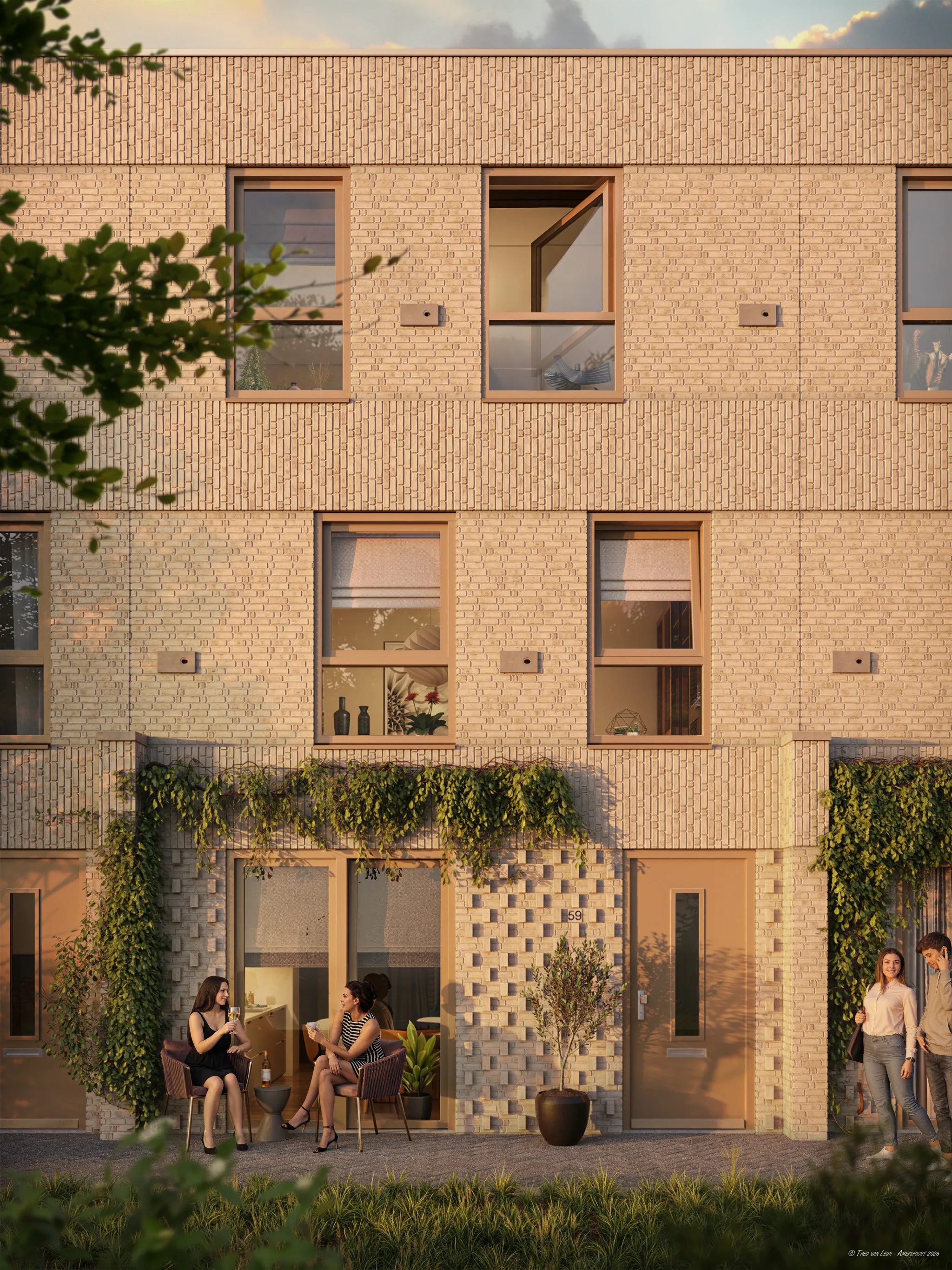 Tussenwoning Wervingshof 14 in Arnhem
