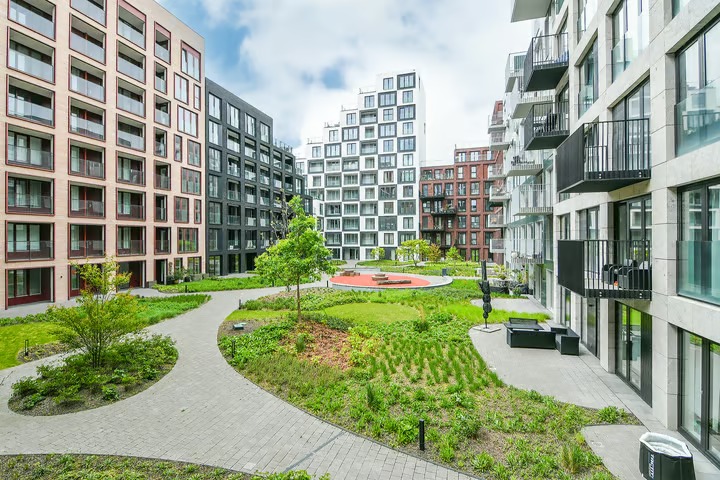 Portiekflat Niemeyerstraat 38 in Hoofddorp