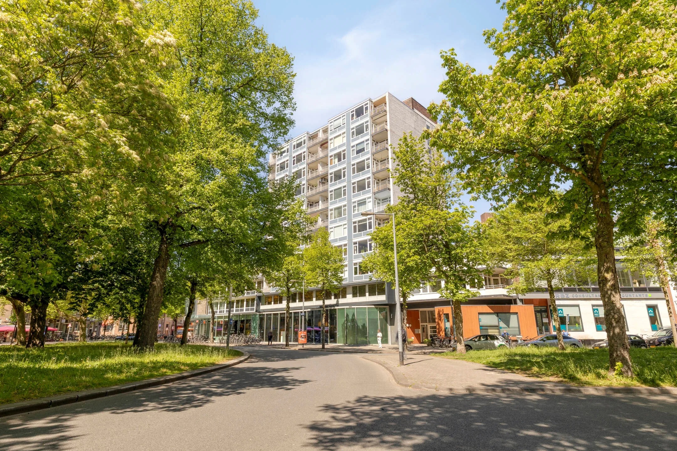Galerijflat Hereplein 23 in Groningen