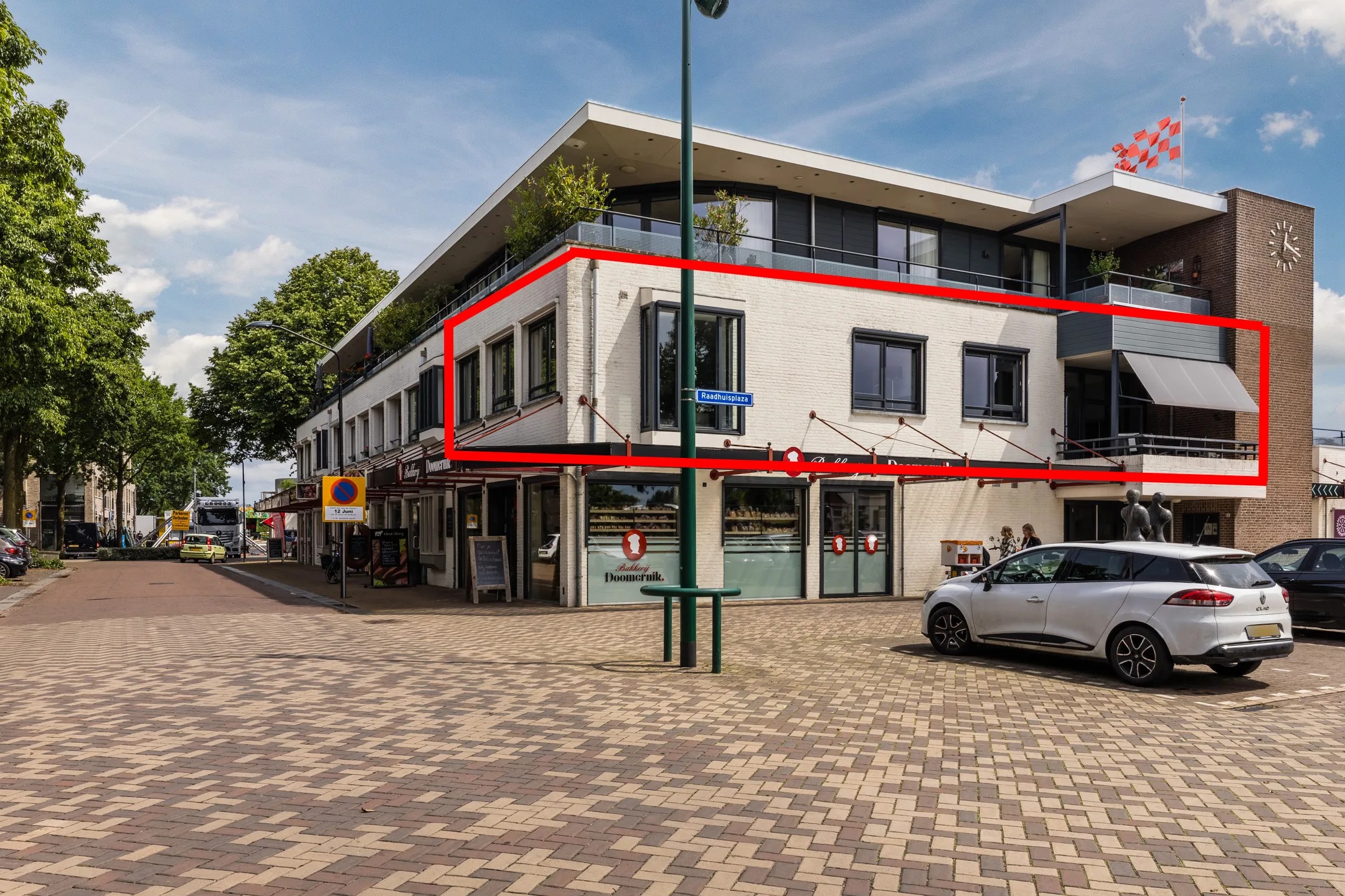 Portiekflat Raadhuisplaza 13 in Heeswijk-Dinther