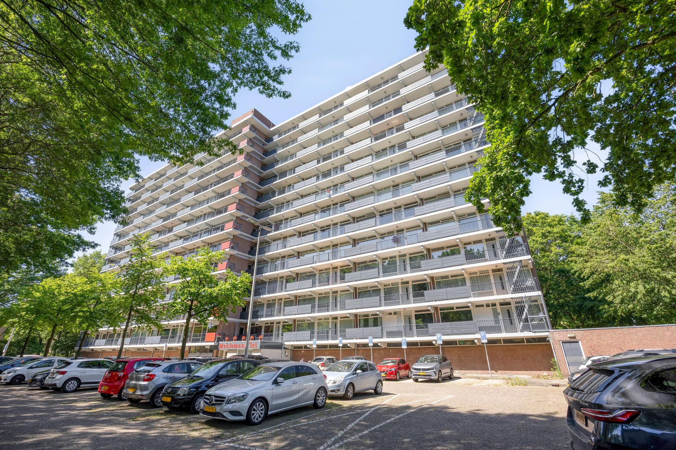 Galerijflat Meulemansstraat 167 in Tilburg