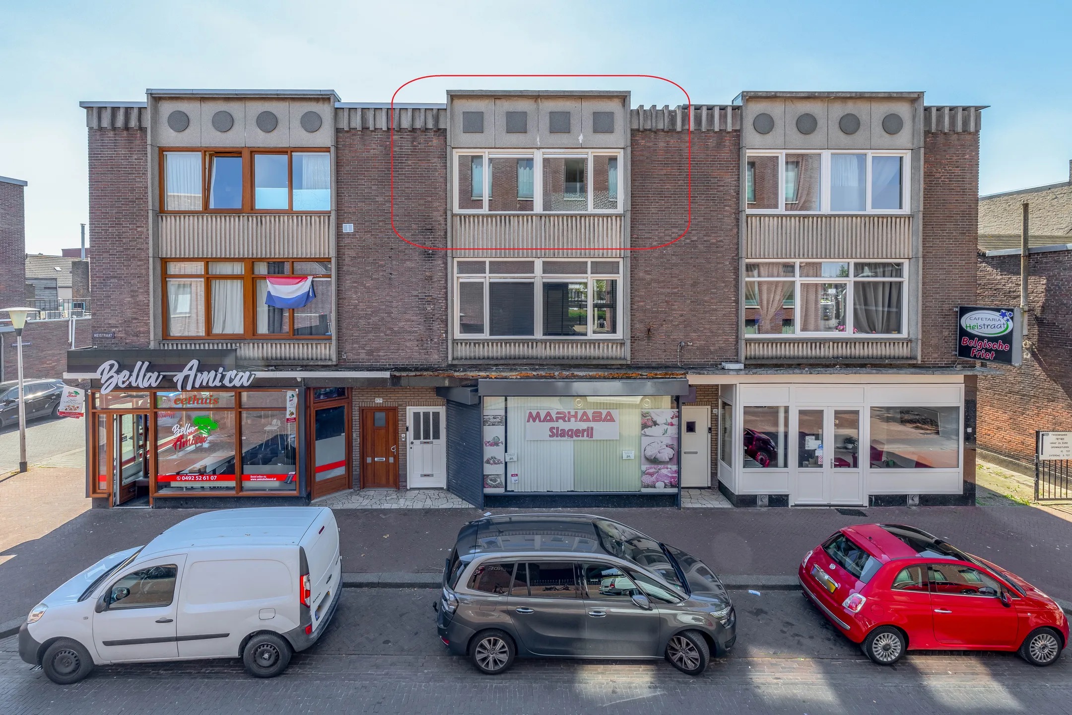 Portiekflat Heistraat 99 B in Helmond
