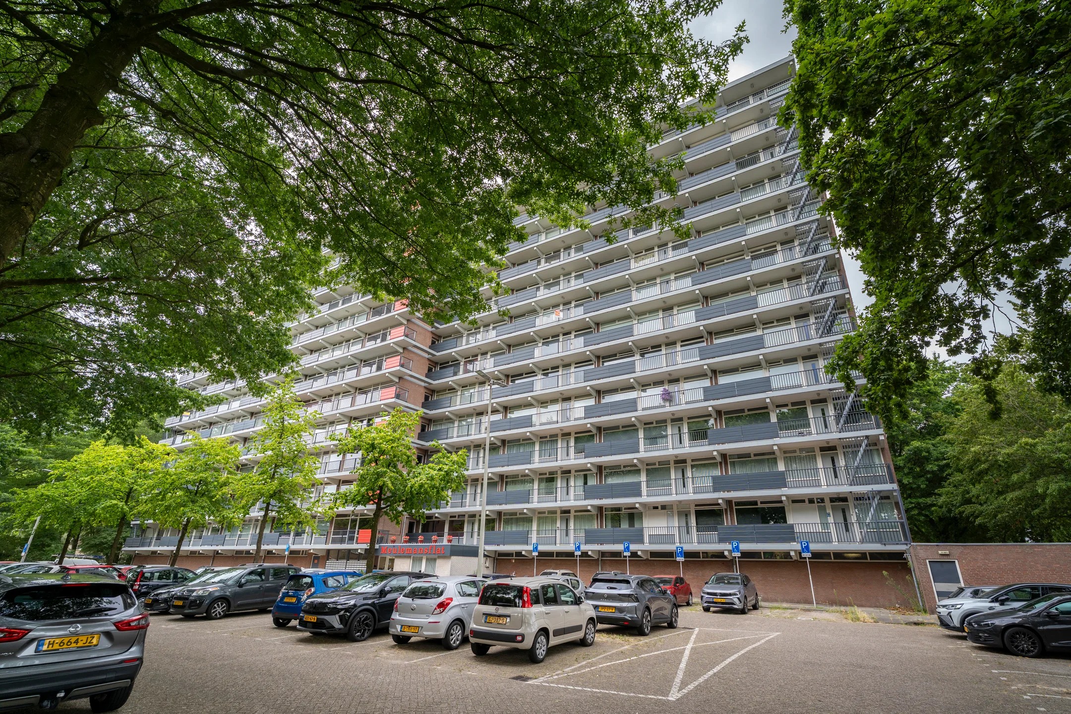 Galerijflat Meulemansstraat 51 in Tilburg