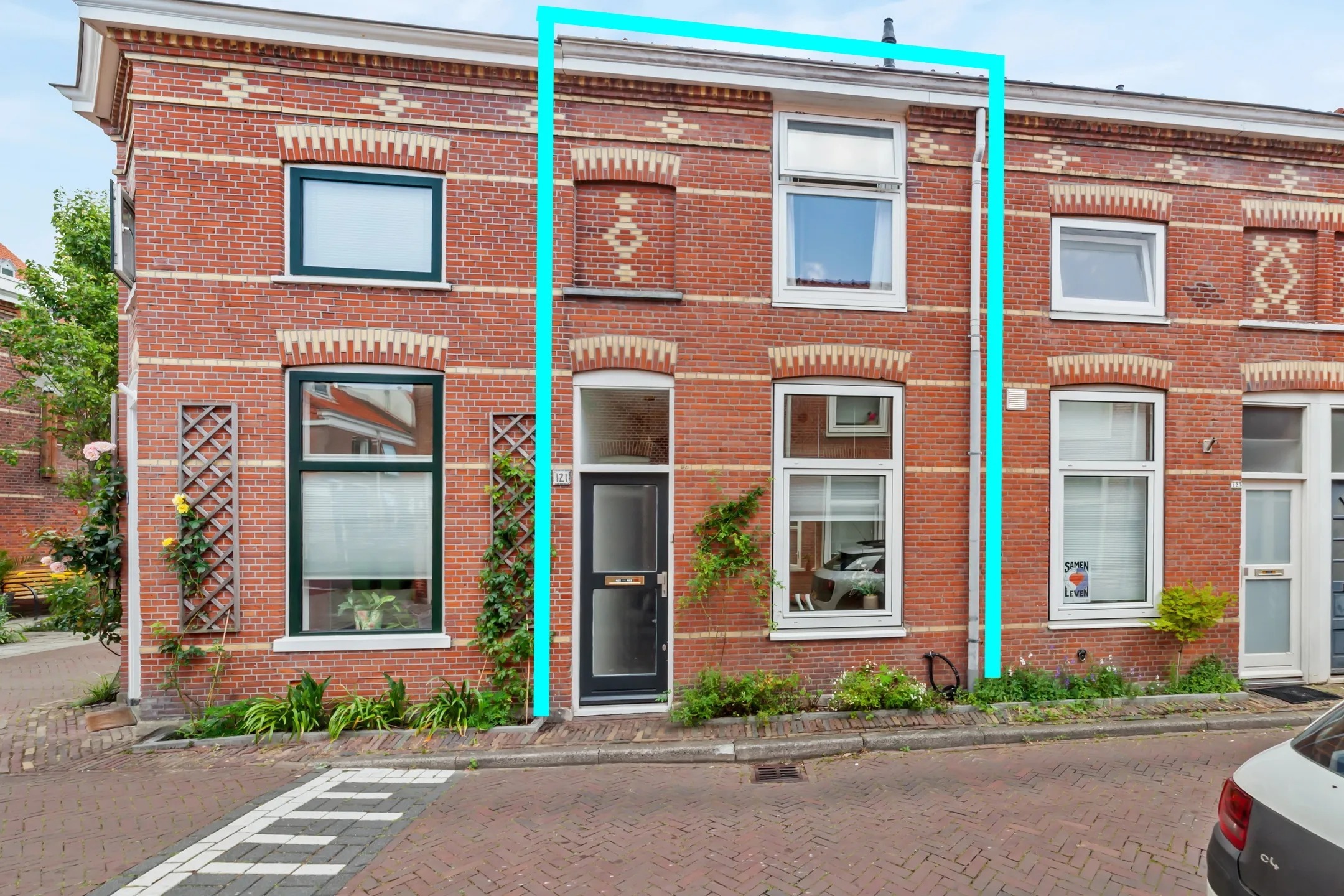 Tussenwoning Pootstraat 121 in Delft