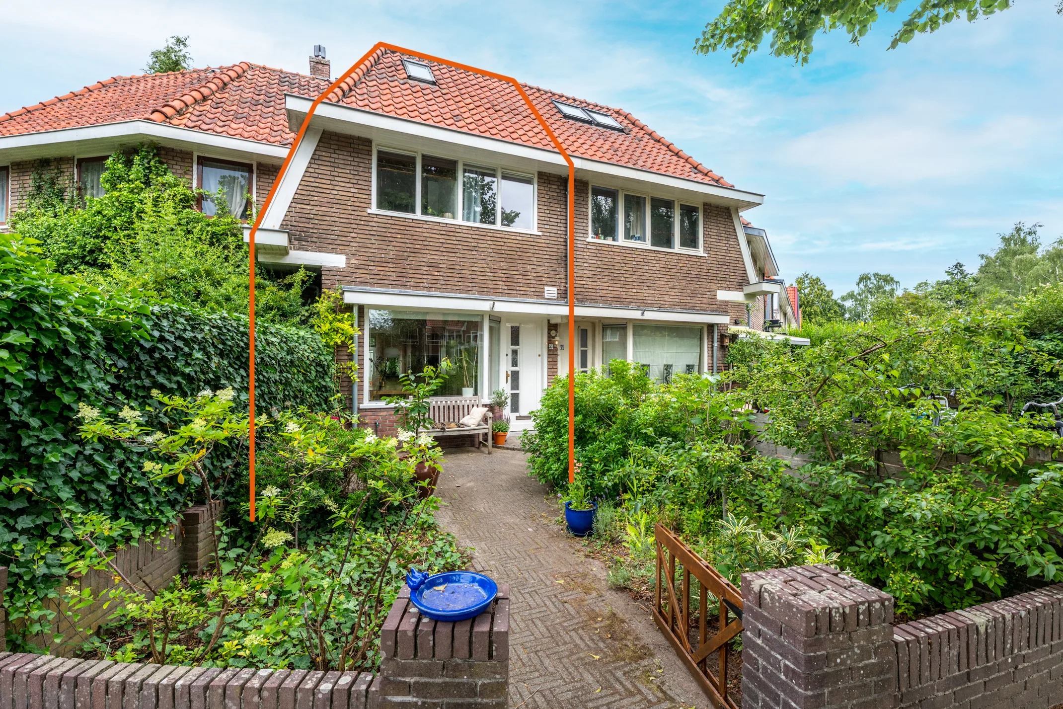Tussenwoning Nepveulaan 55 in Zeist
