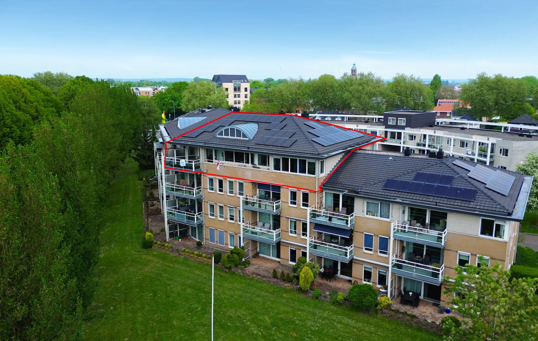 Penthouse Meester Linssenhof 25 in Huissen