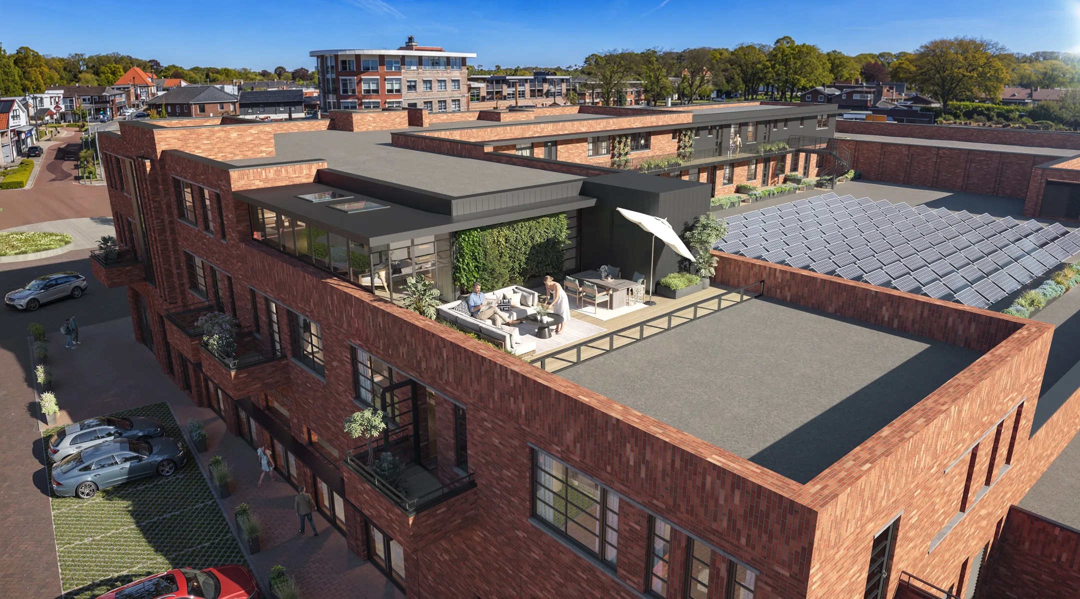 Penthouse Borg. Oosterwijkbrink 200 in Oosterwolde