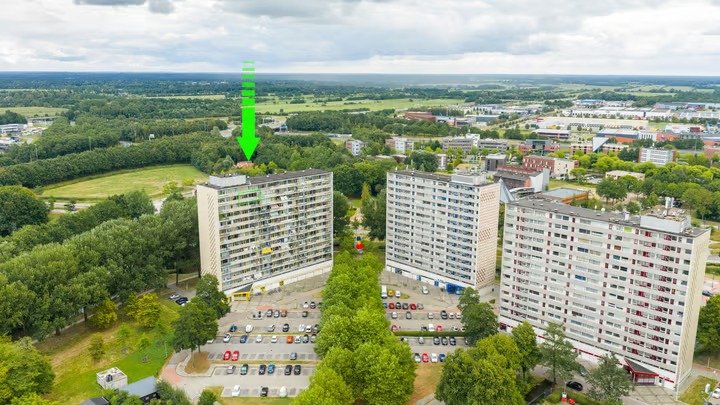 Galerijflat Tjaarda 428 in Drachten