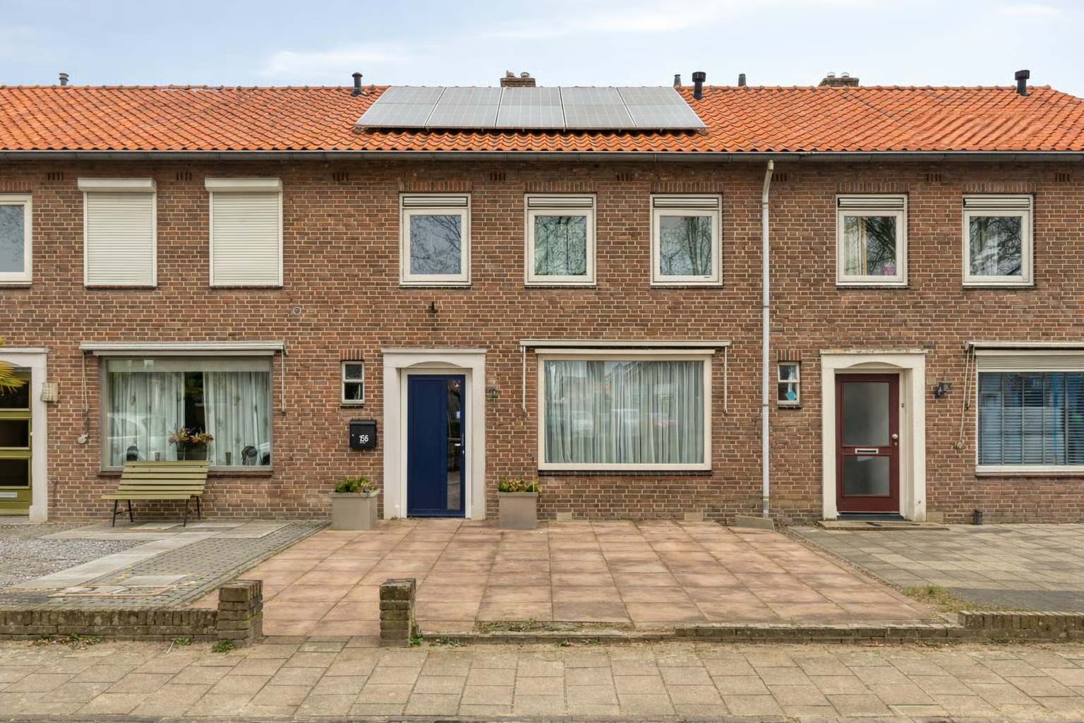 Tussenwoning Singel 1940-1945 156 in Oss