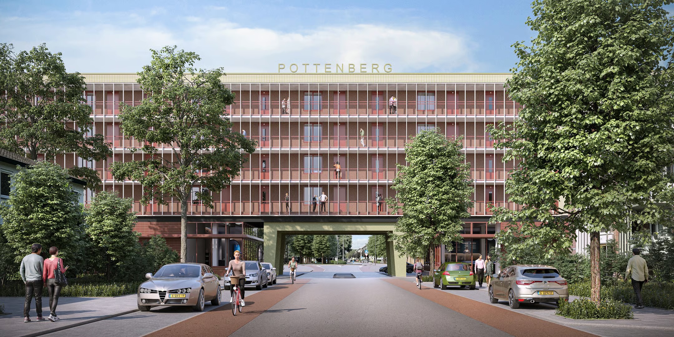 Galerijflat Terra cottaplein 14 A in Maastricht